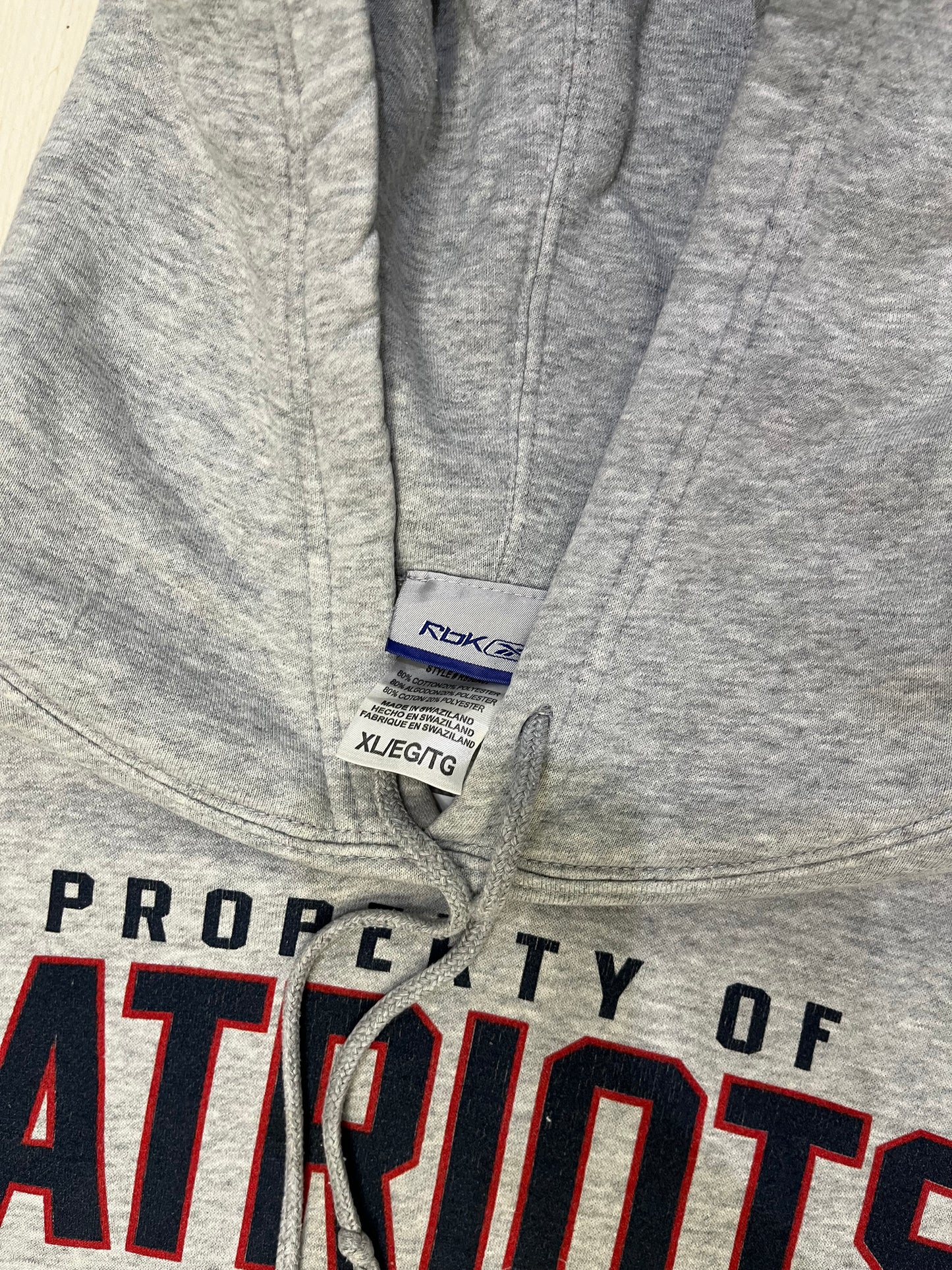 Felpa con cappuccio NFL New England Patriots (H053)