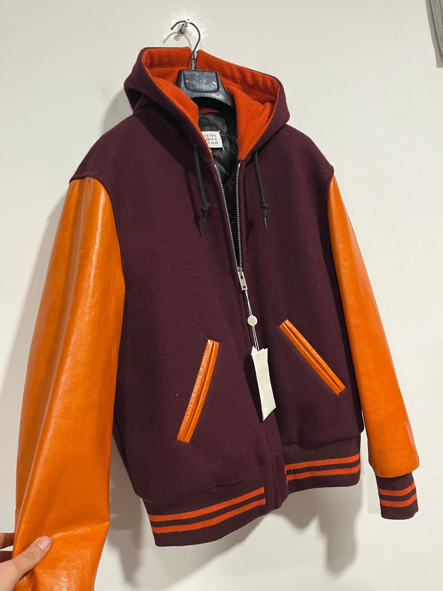 Giubbotto varsity Jacket Maison Margiela nuovo con cartellino (G725)