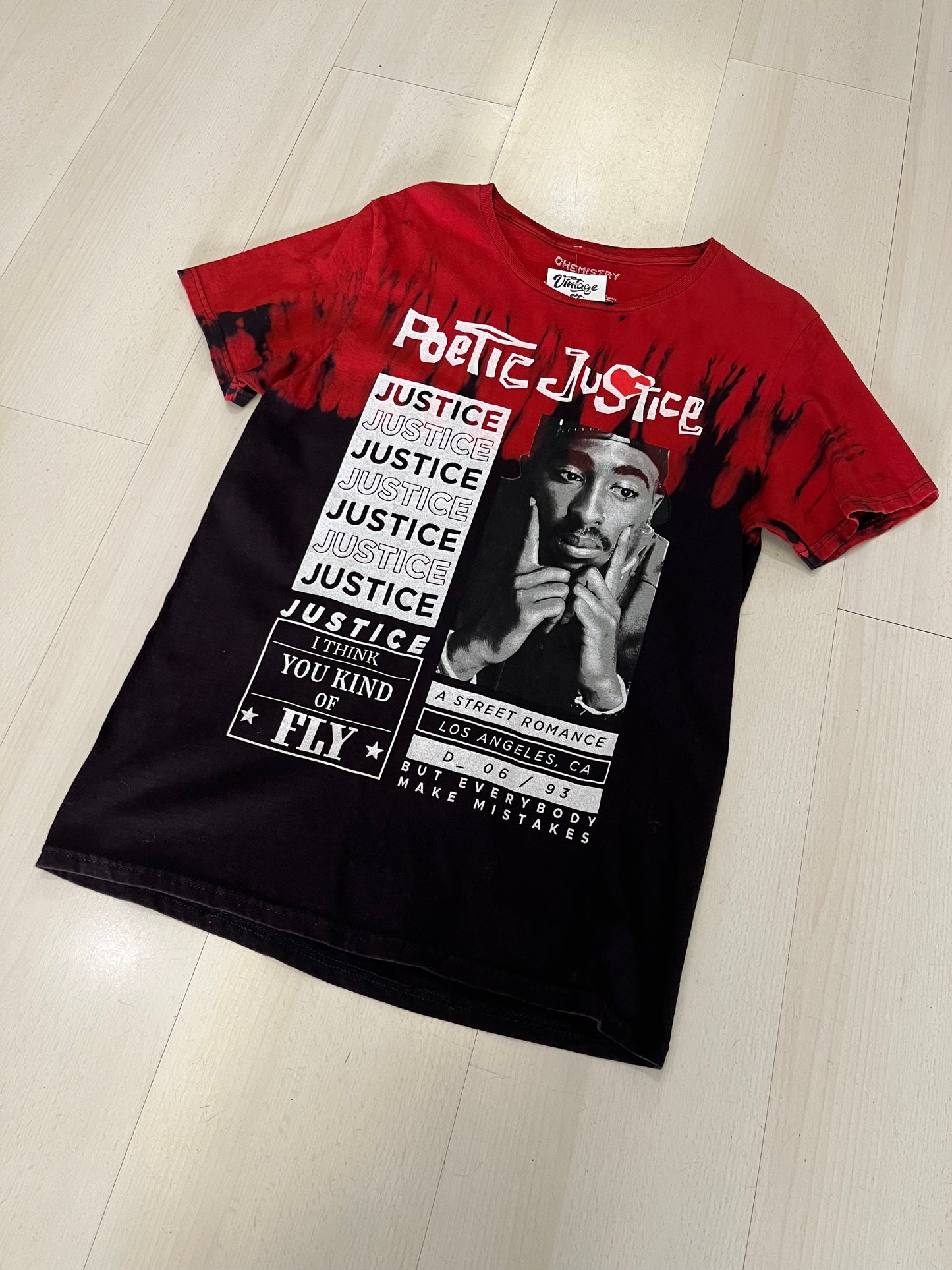 T shirt concert Tupac Poetic Justice (H109)