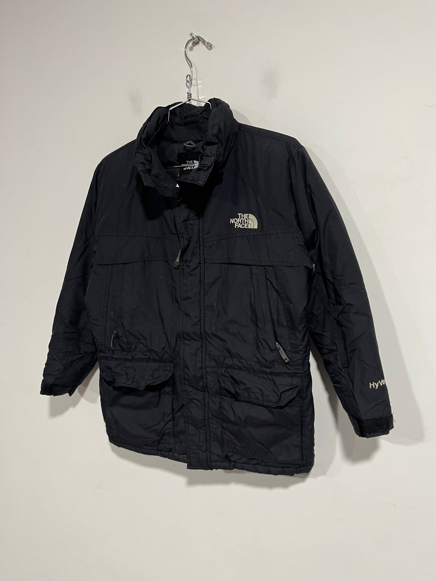Giubbotto piumino The North Face puffer nero (G908)