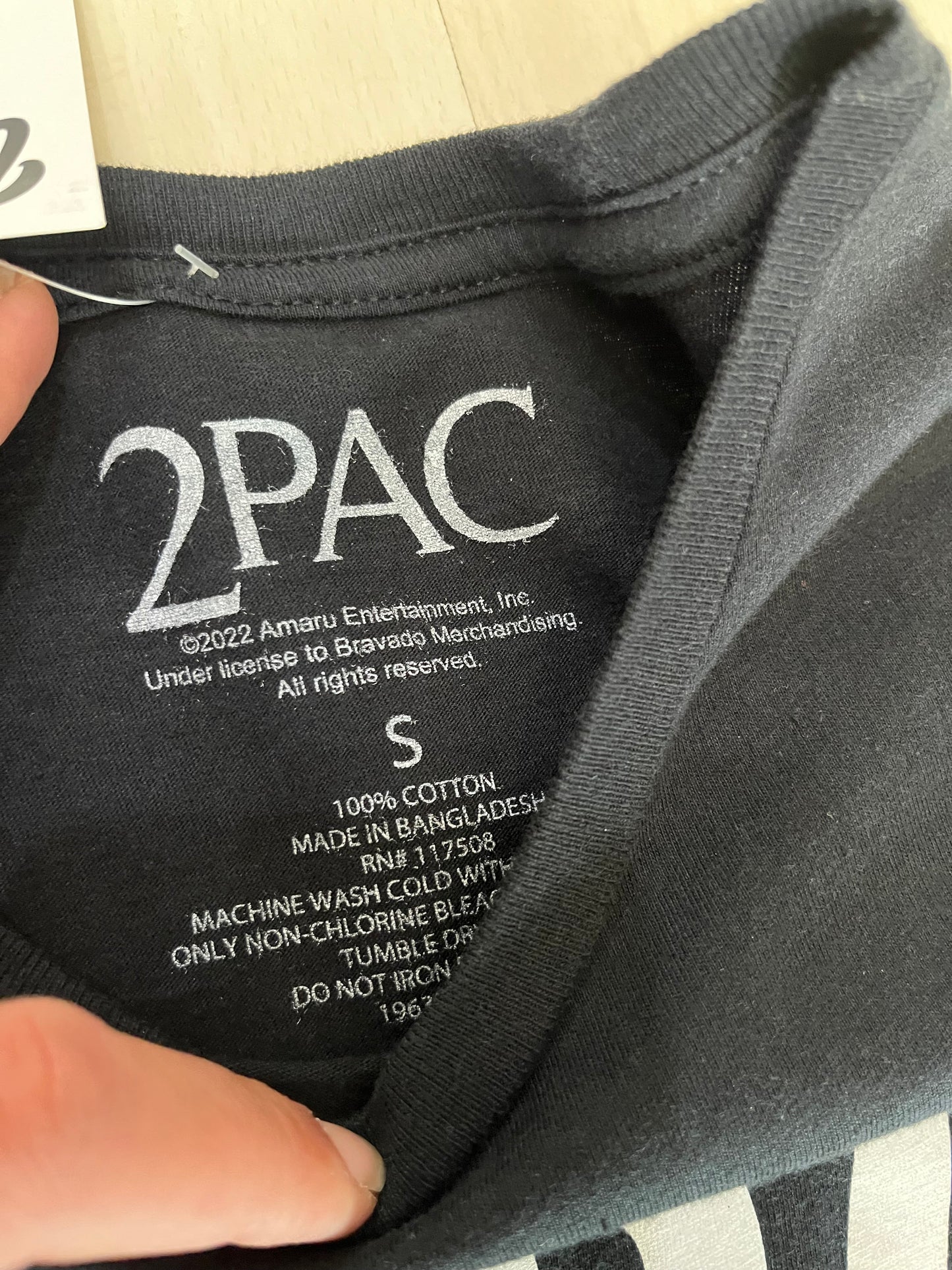 T shirt Tupac official (H107)