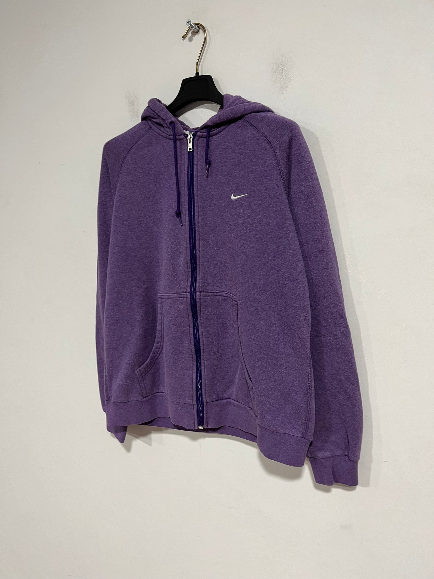 Felpa Nike small logo viola (F093)