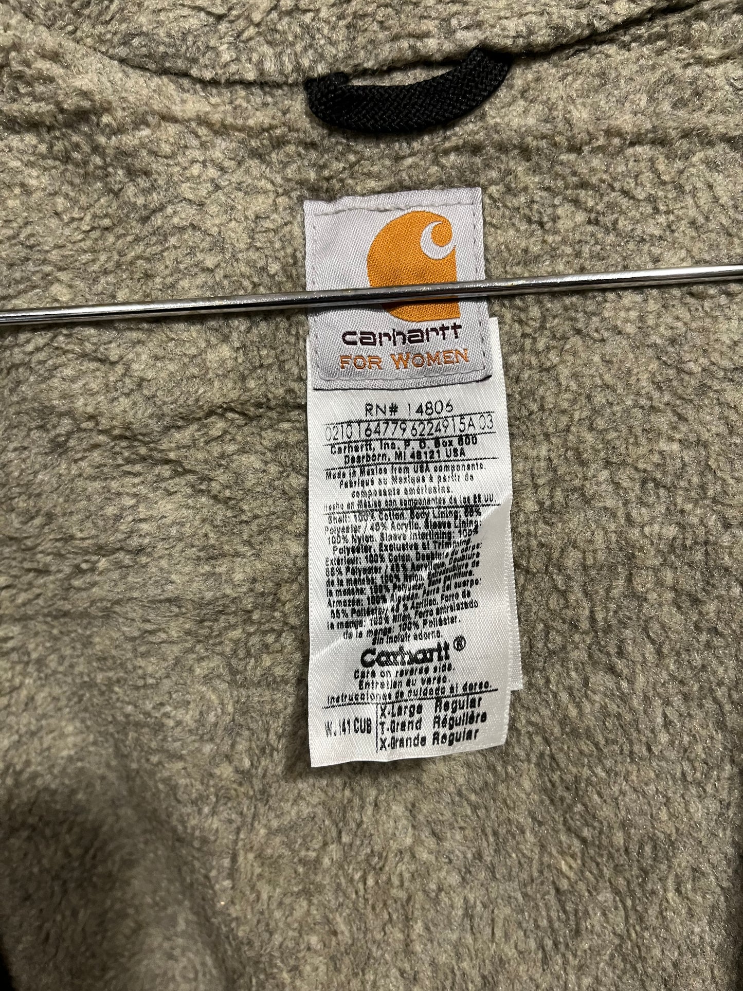 Raro giubbotto Carhartt from USA (F705)