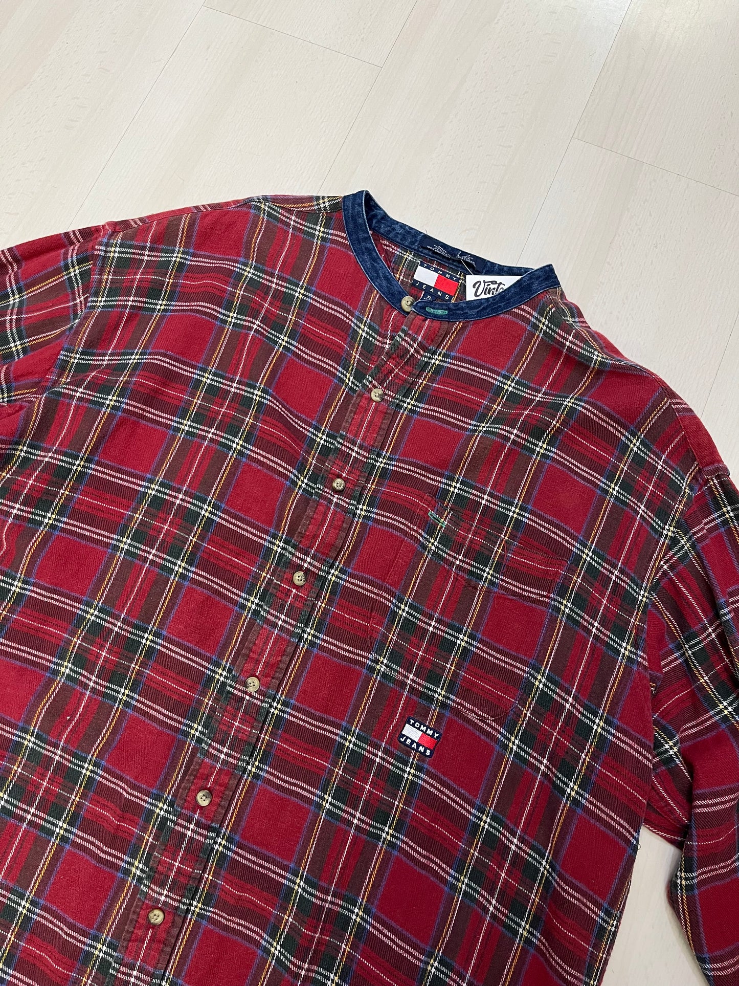 Camicia flanella Tommy Hilfiger (G939)