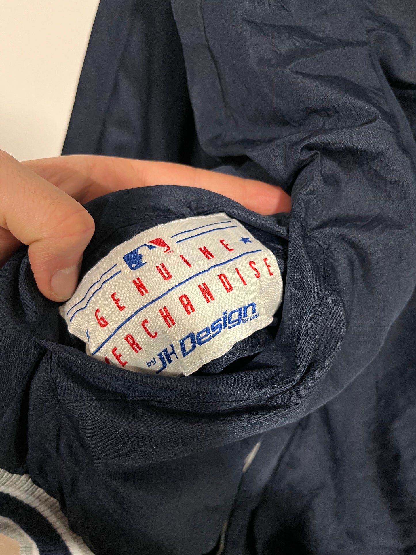 Raro giubbotto double face Jeff Hamilton Houston Astros (G769)