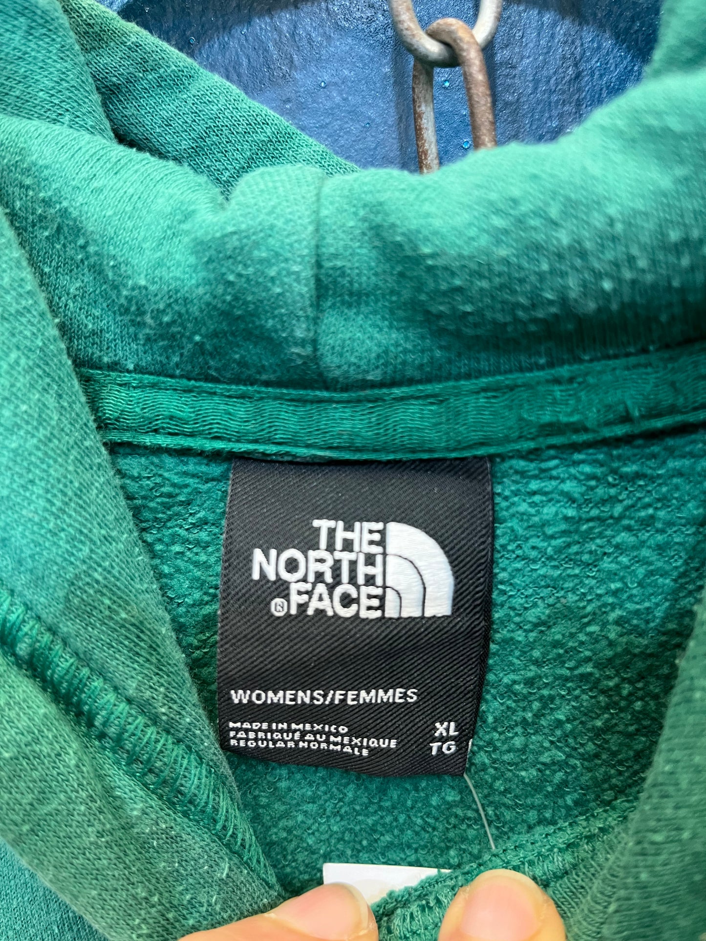 Felpa The North face verde (F328)