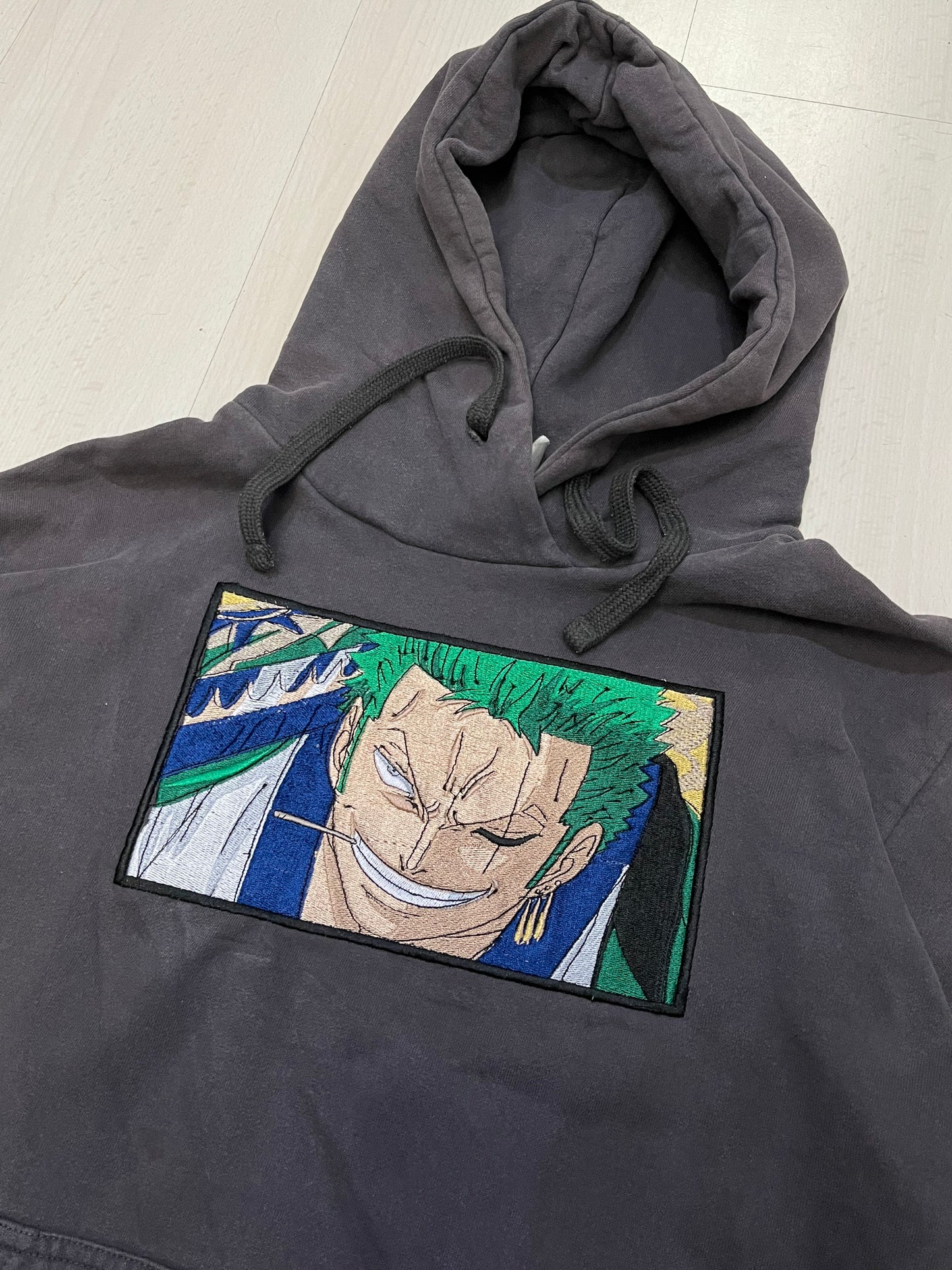 Felpa The North Face Custom one piece Zoro (G911)
