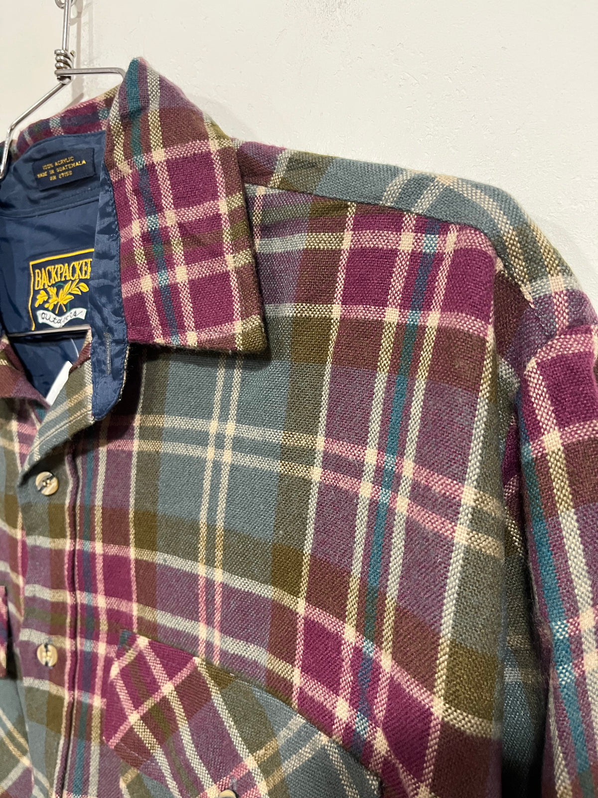 Camicia in flanella Backpacker outdoor (H314)