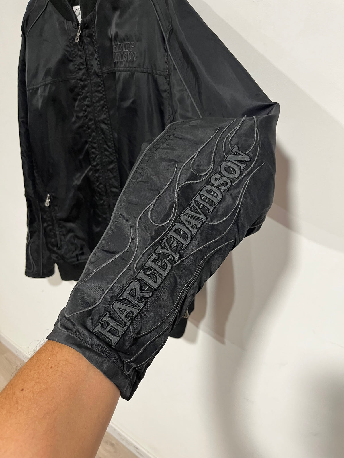 Giubbotto Bomber Harley Davidson nero (H309)