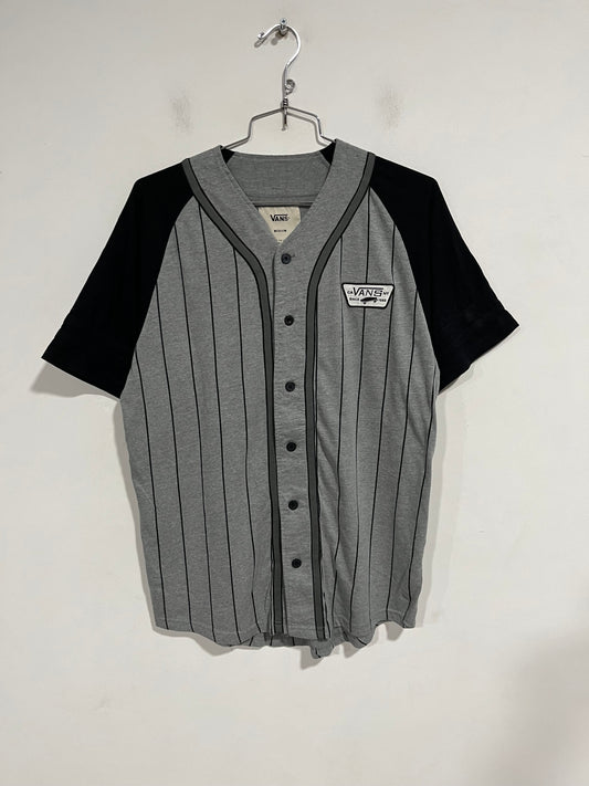 Jersey vans tipo baseball in cotone (G393)