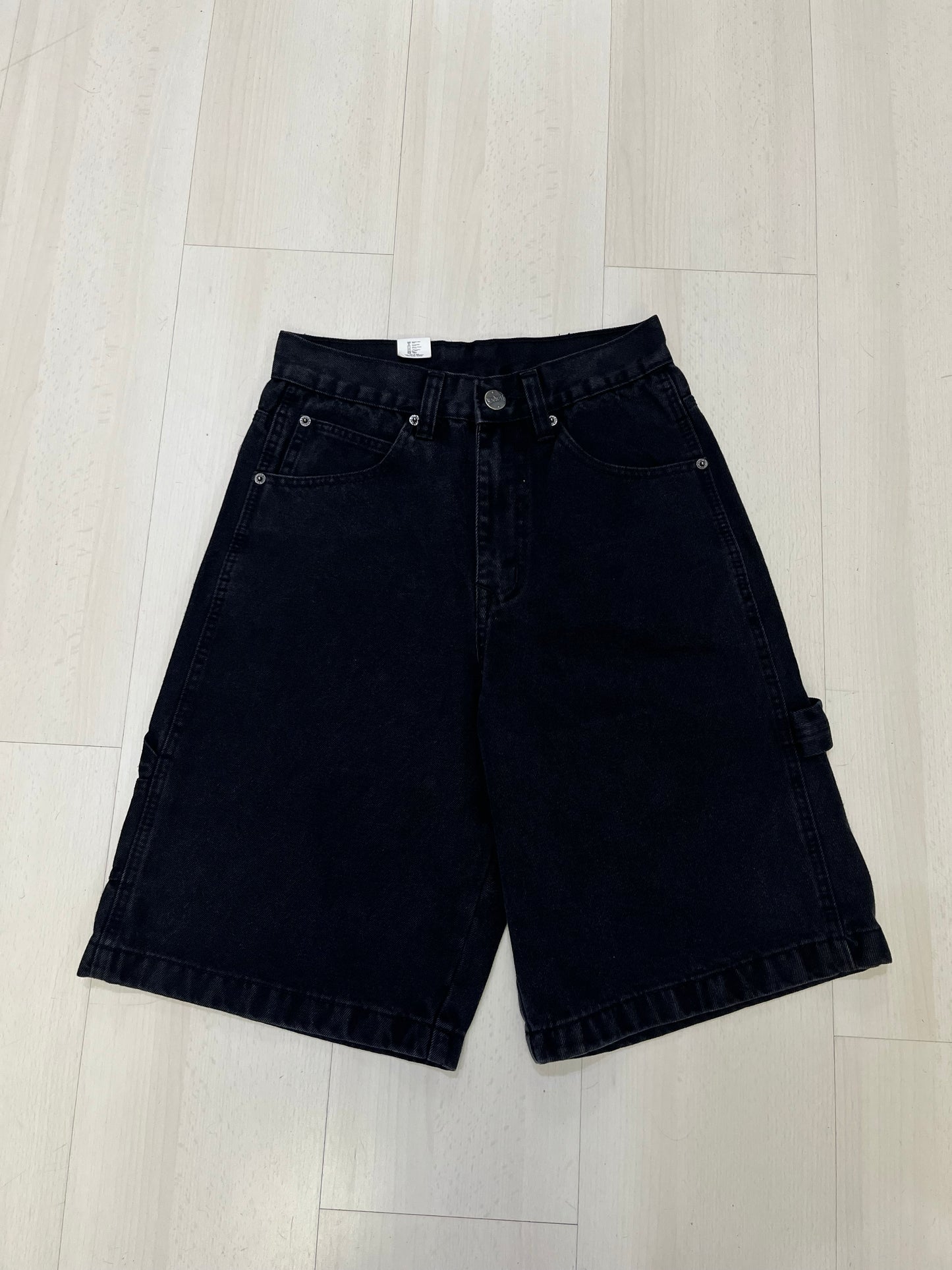 Jorts Baggy con ricamo su tasca Genethik (H222)
