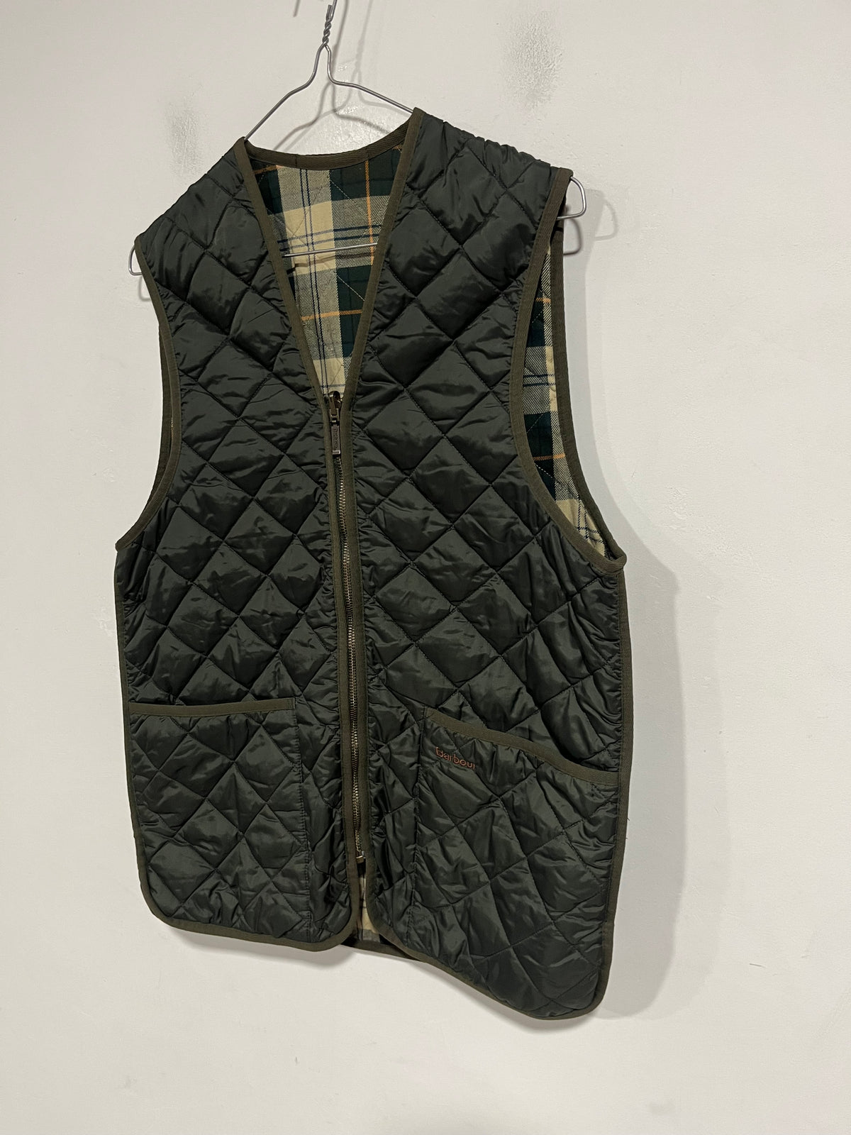 Giubbotto Smanicato Gilet Barbour double face (H297)