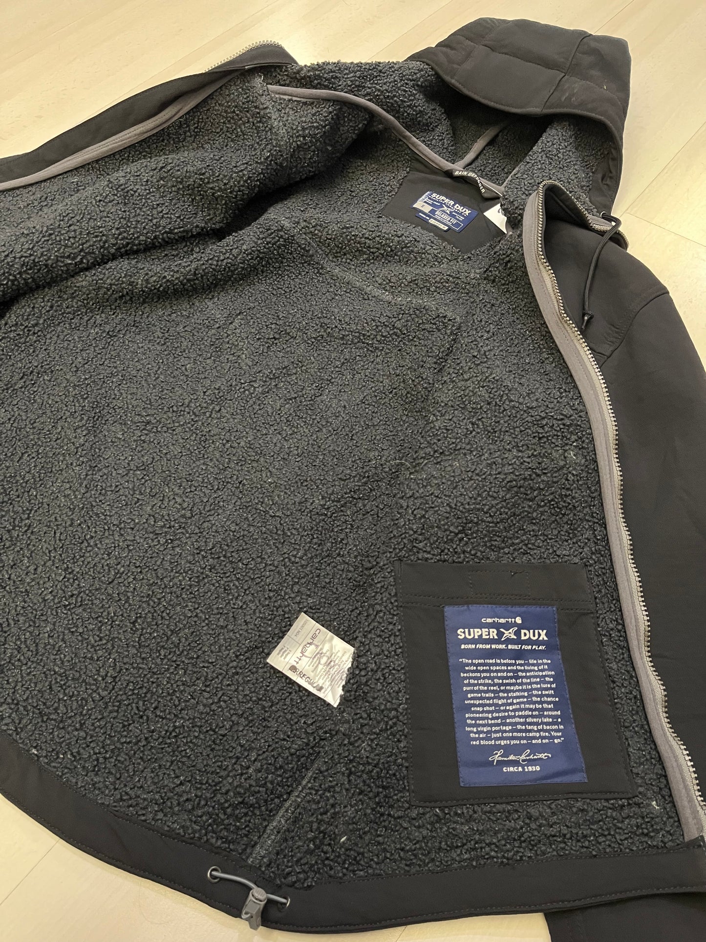 Giubbotto Carhartt con sherpa interno (G932)