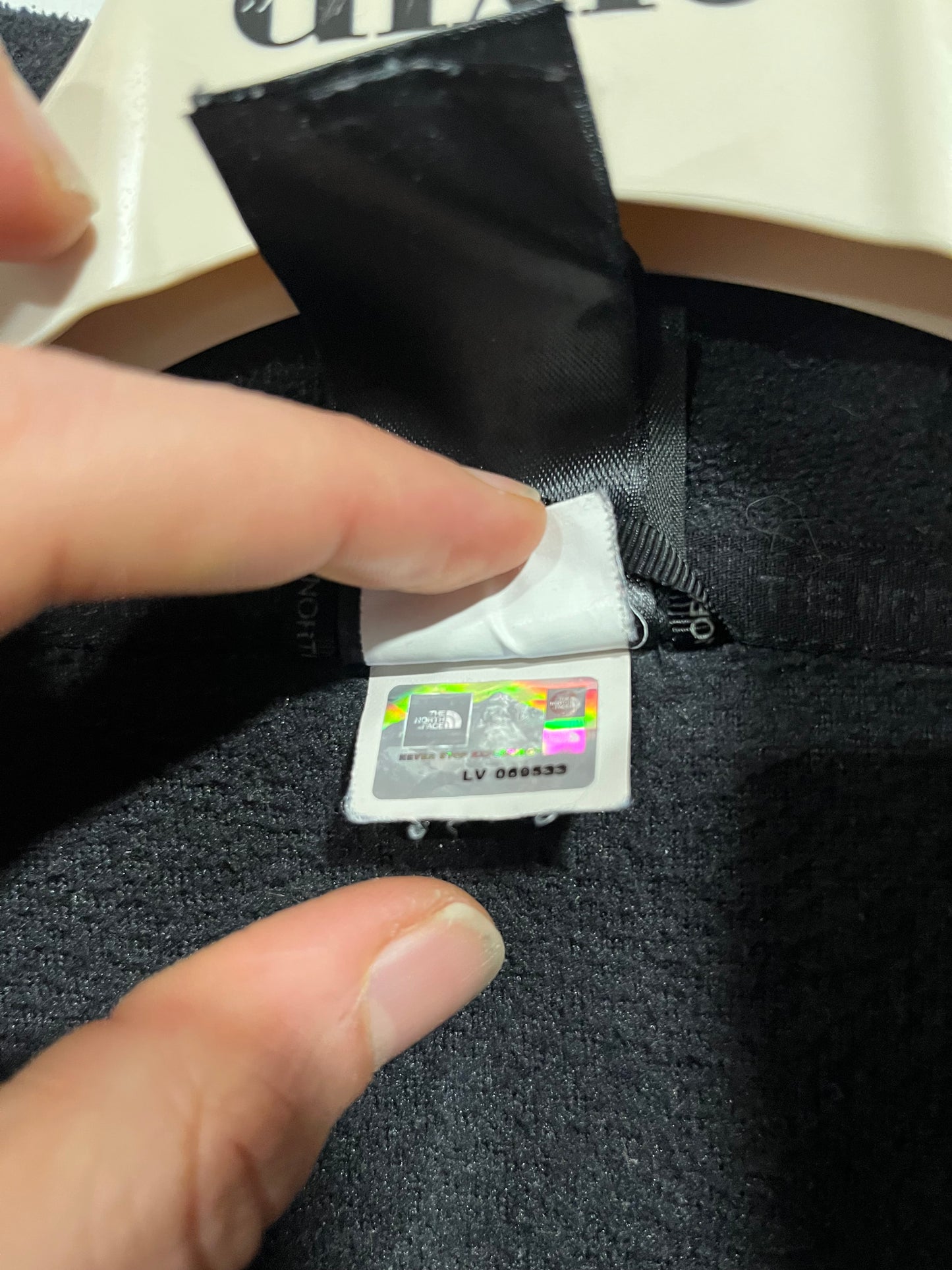 Pile The North face nero da uomo (G986)