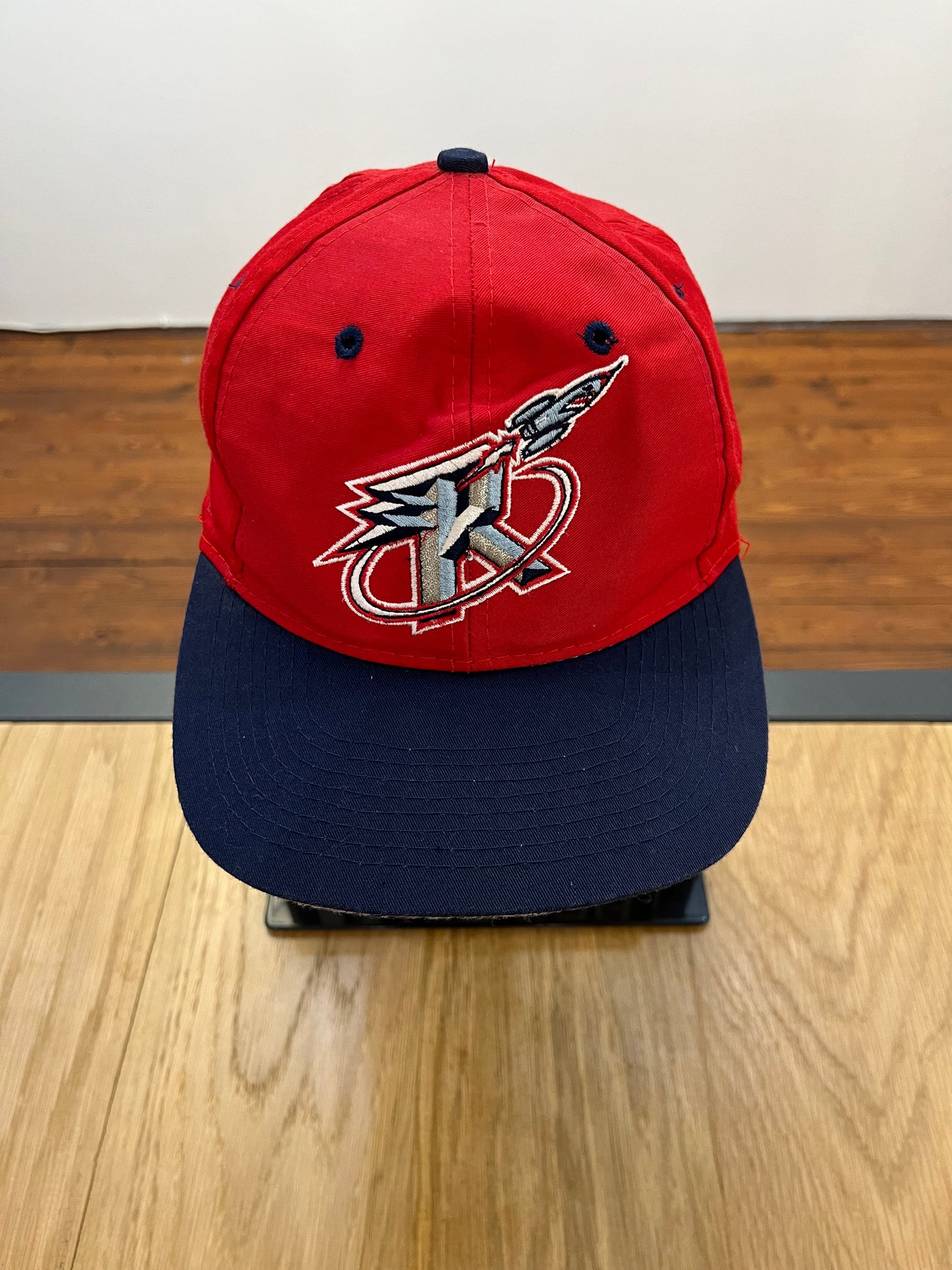 Raro cappello Logo 7 anni ‘90 Houston Rockets (F913)