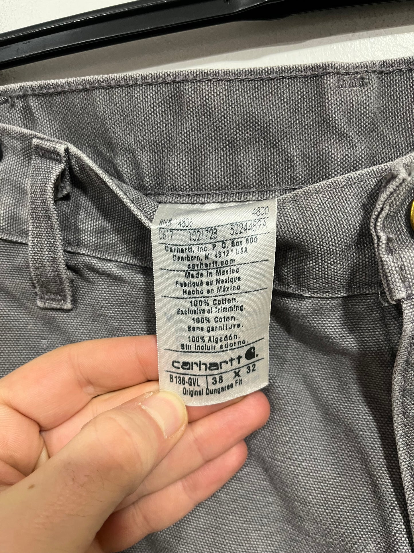 Jeans Carhartt double knee (G751)