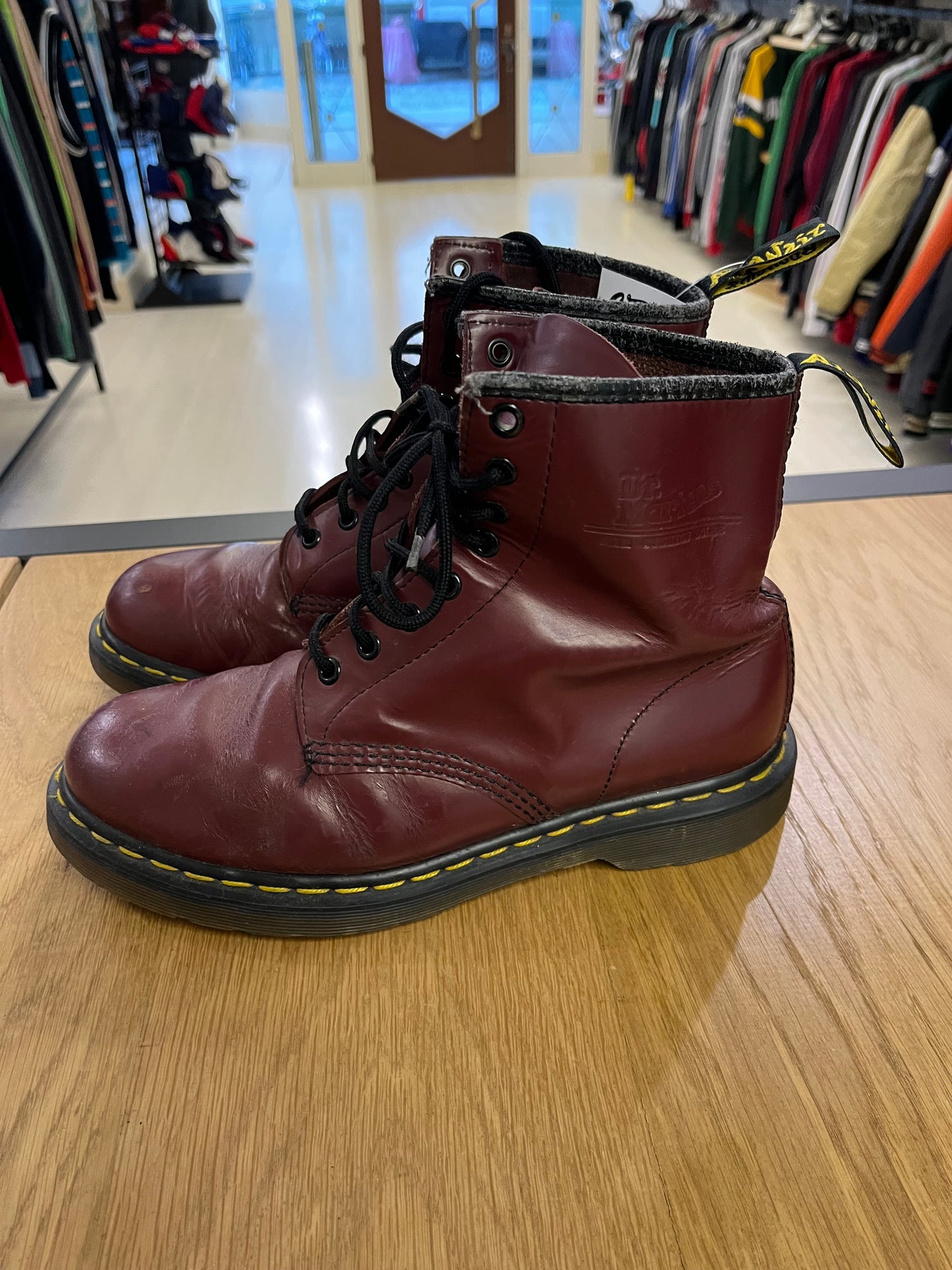 Stivaletti DR Martens 1460 bordeaux (G993)