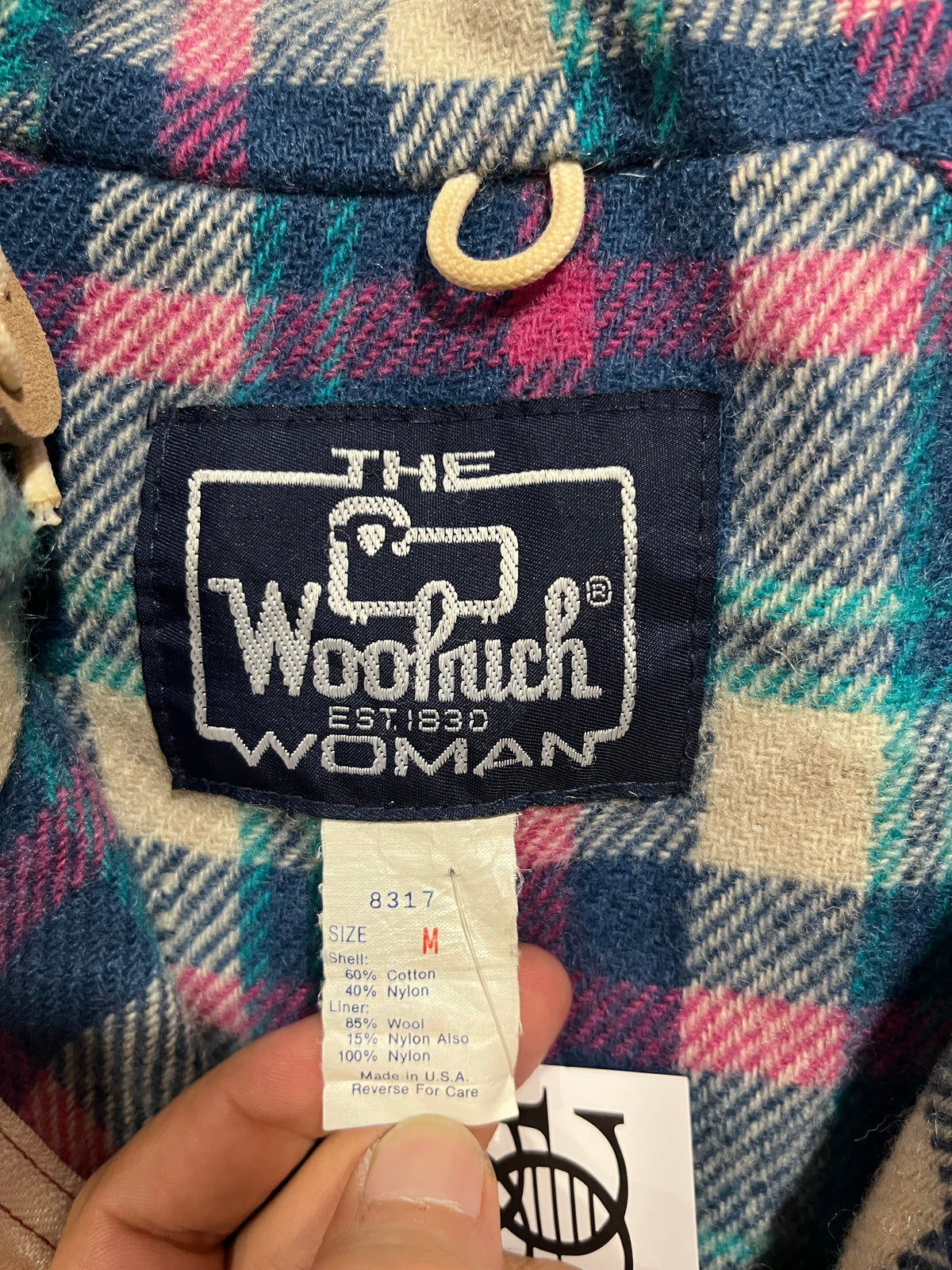 Giubbotto Woolrich flannel lined donna (H318)