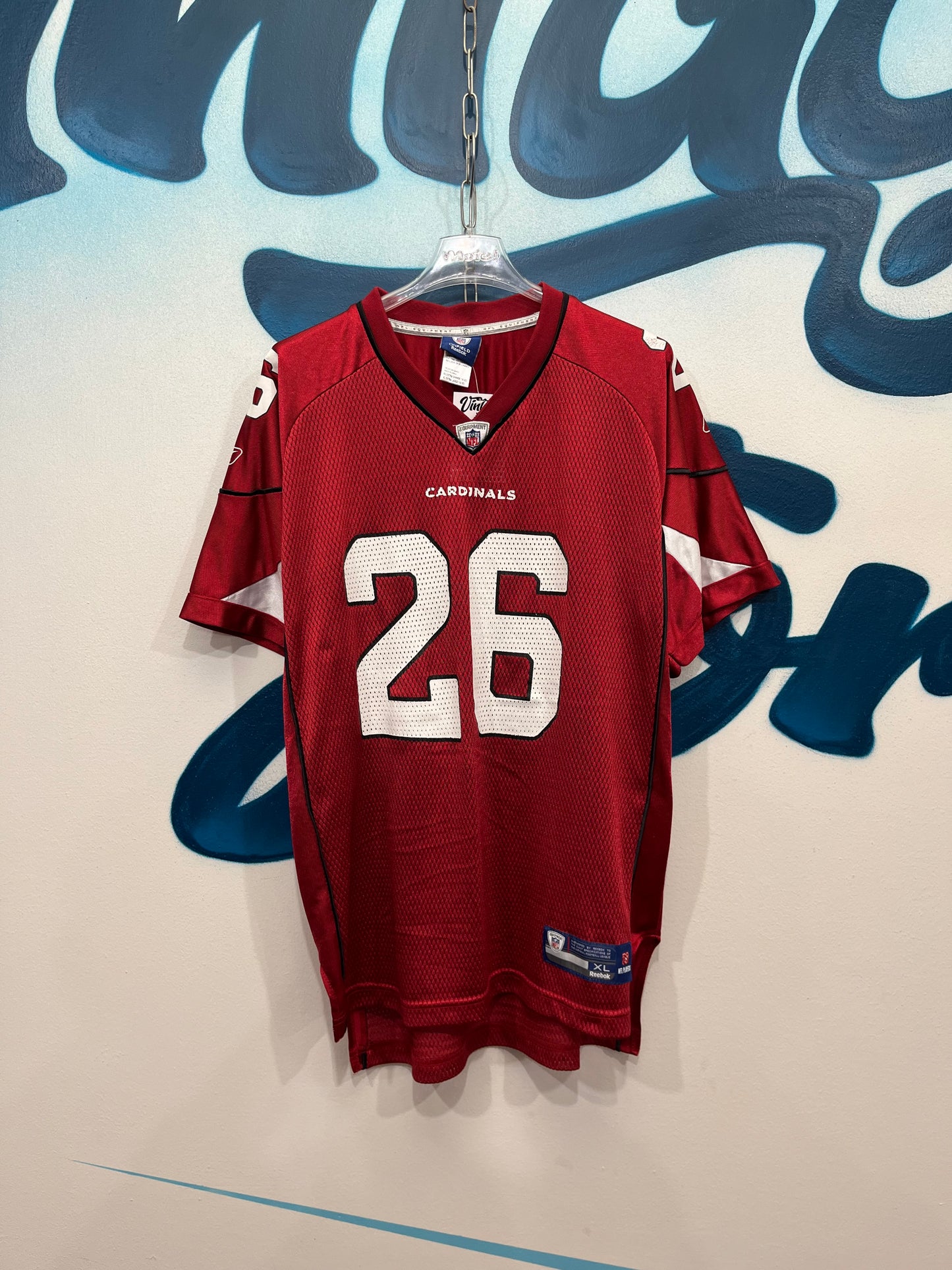 Maglia football NFL Arizona Cardinals di Wells (F123)