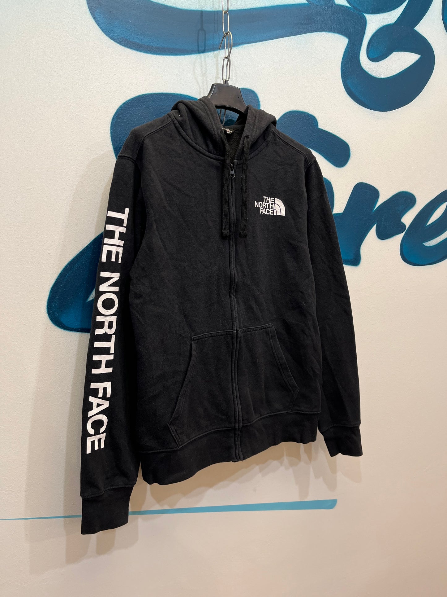 Felpa con zip The North face uomo (F462)