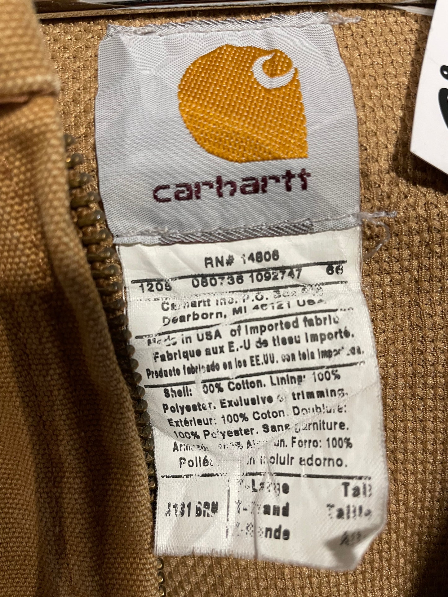 Giubbotto Carhartt Active Jacket (MR465)