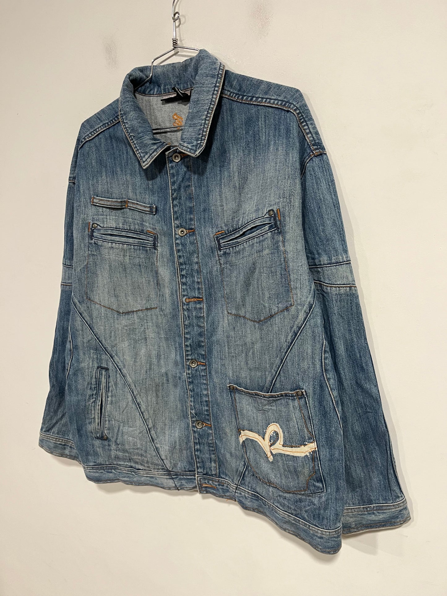 Raro giubbotto in jeans Rocawear (H133)