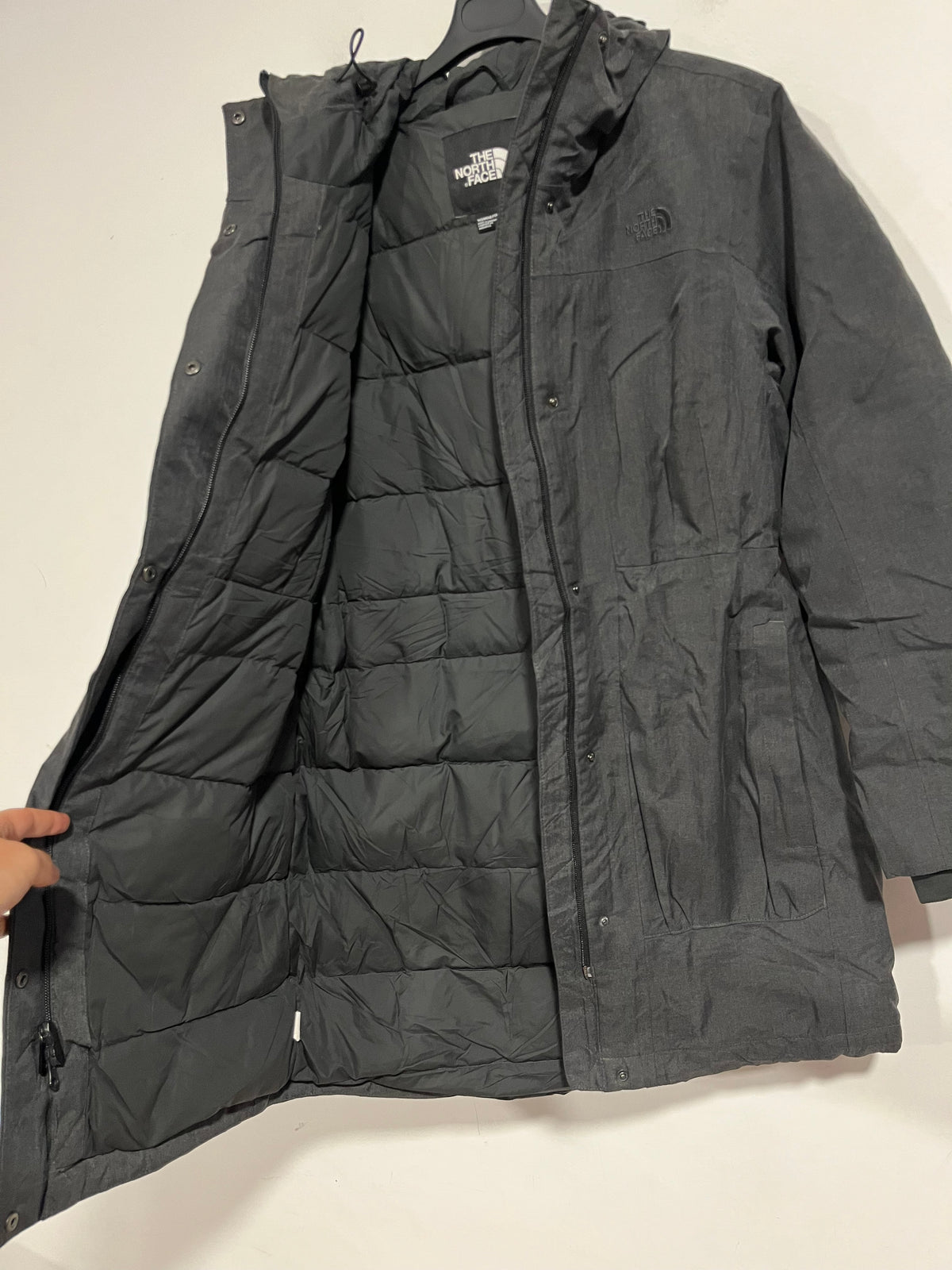 Giubbotto piumino parka The North face donna (H320)