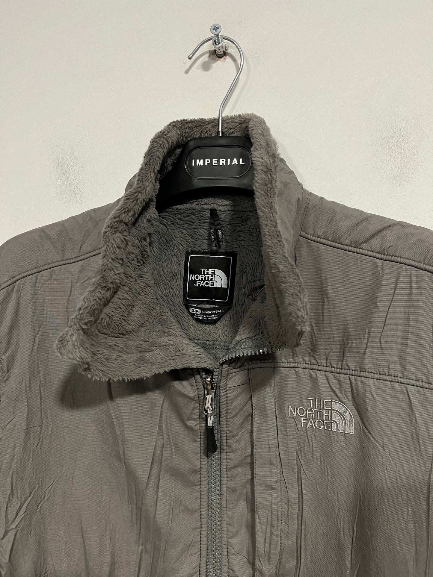 Pile the north face fleece grigio (F695)