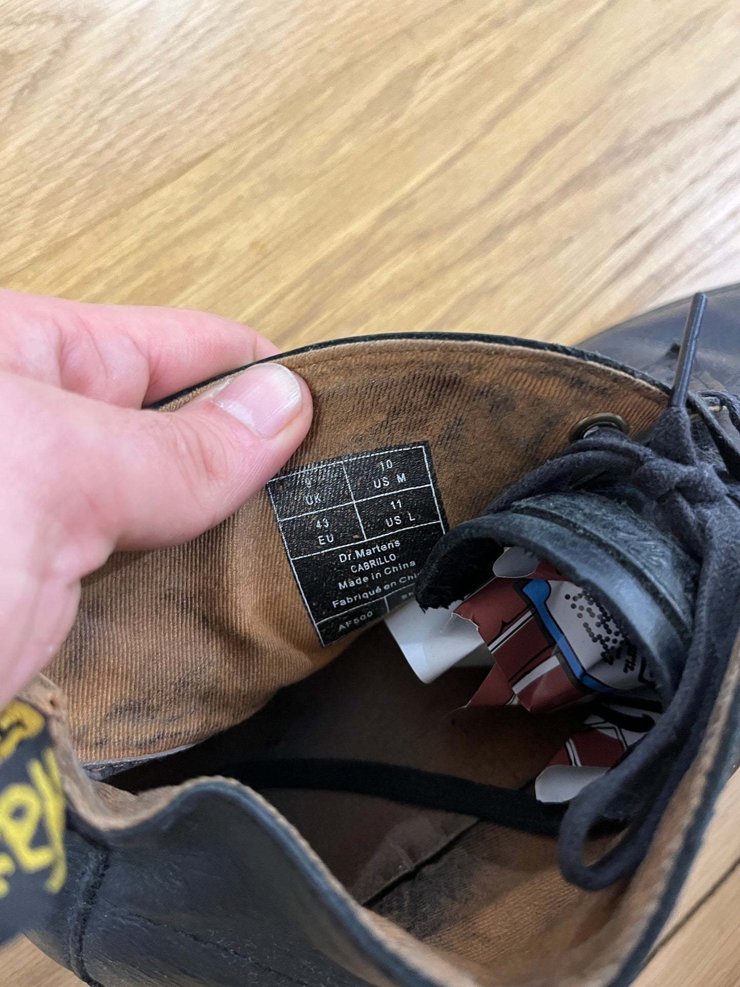 Scarpe Dr Martens Cabrillo nere (G673)