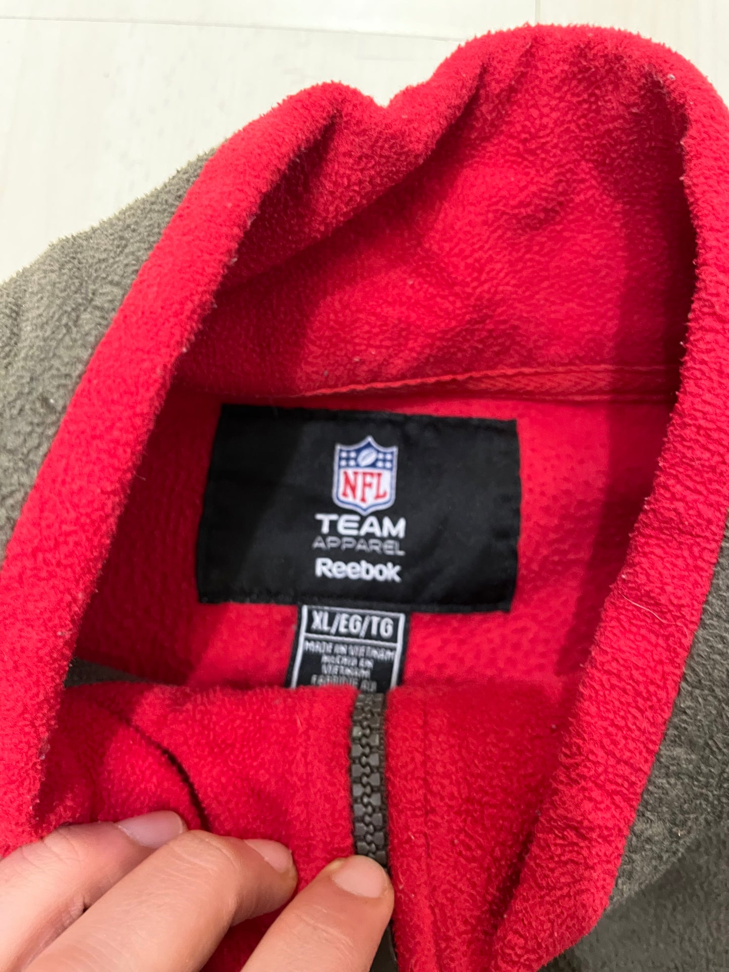 Felpa in Pile NFL Reebok Tampa Bay Buccaneers (H023)