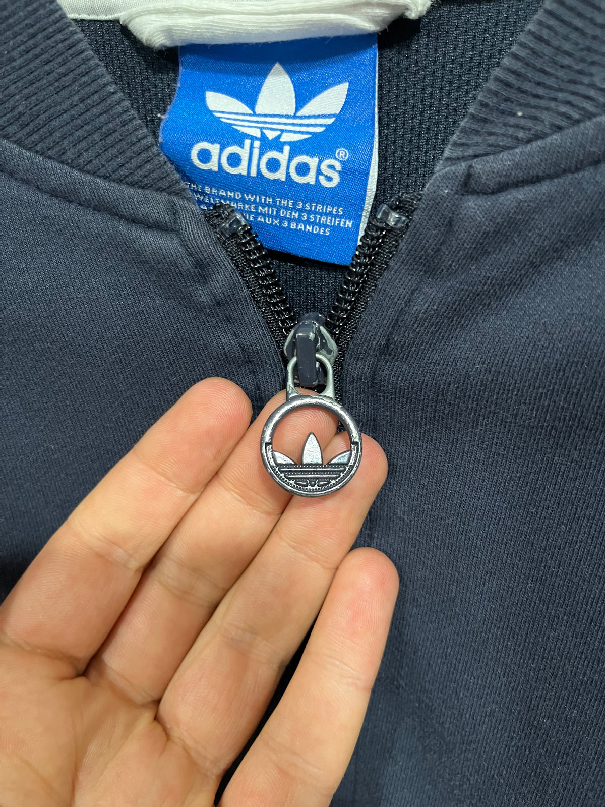 Felpa con zip Adidas originals (H271)