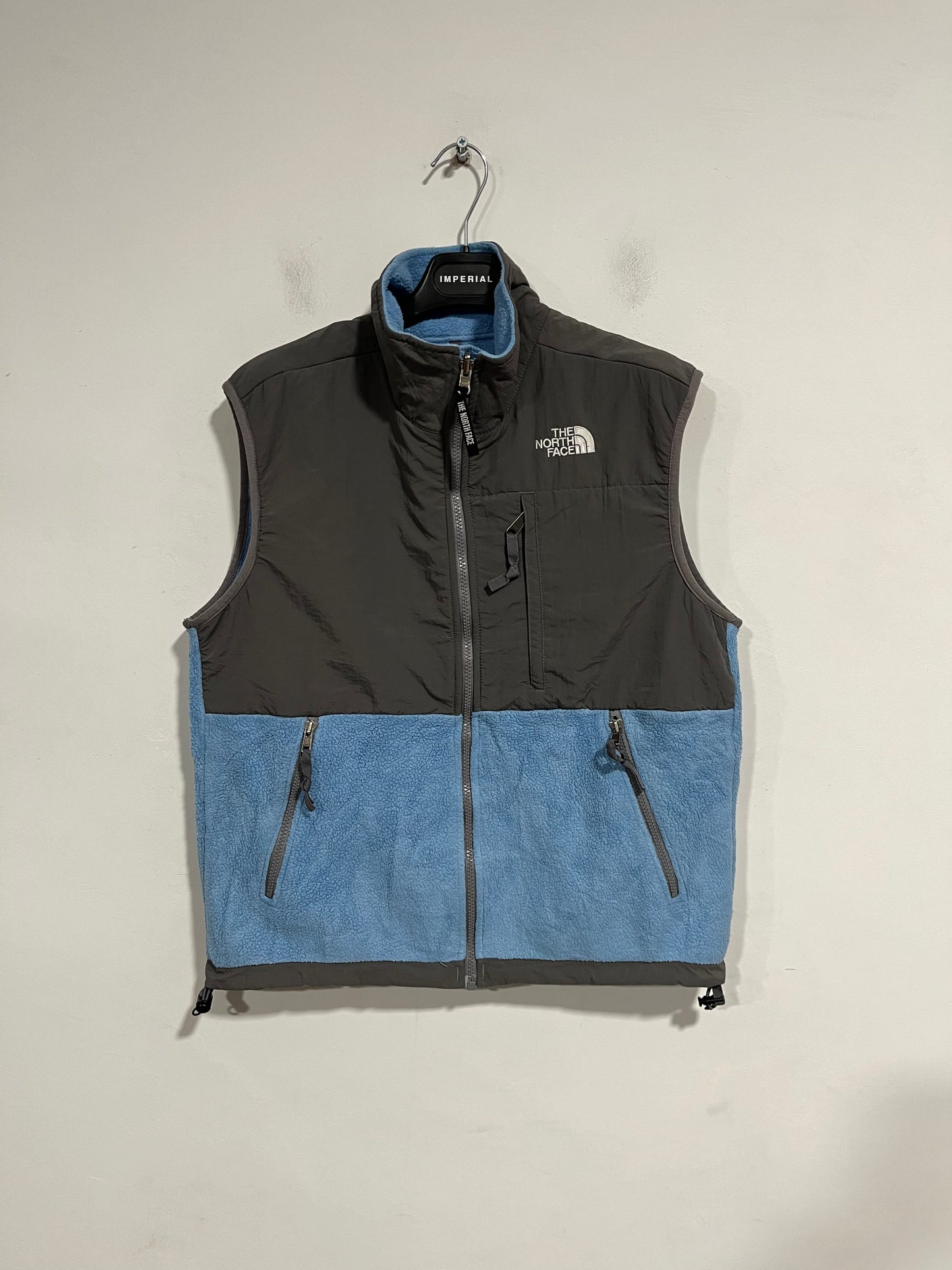 Gilet in pile The North Face azzurro (F489)