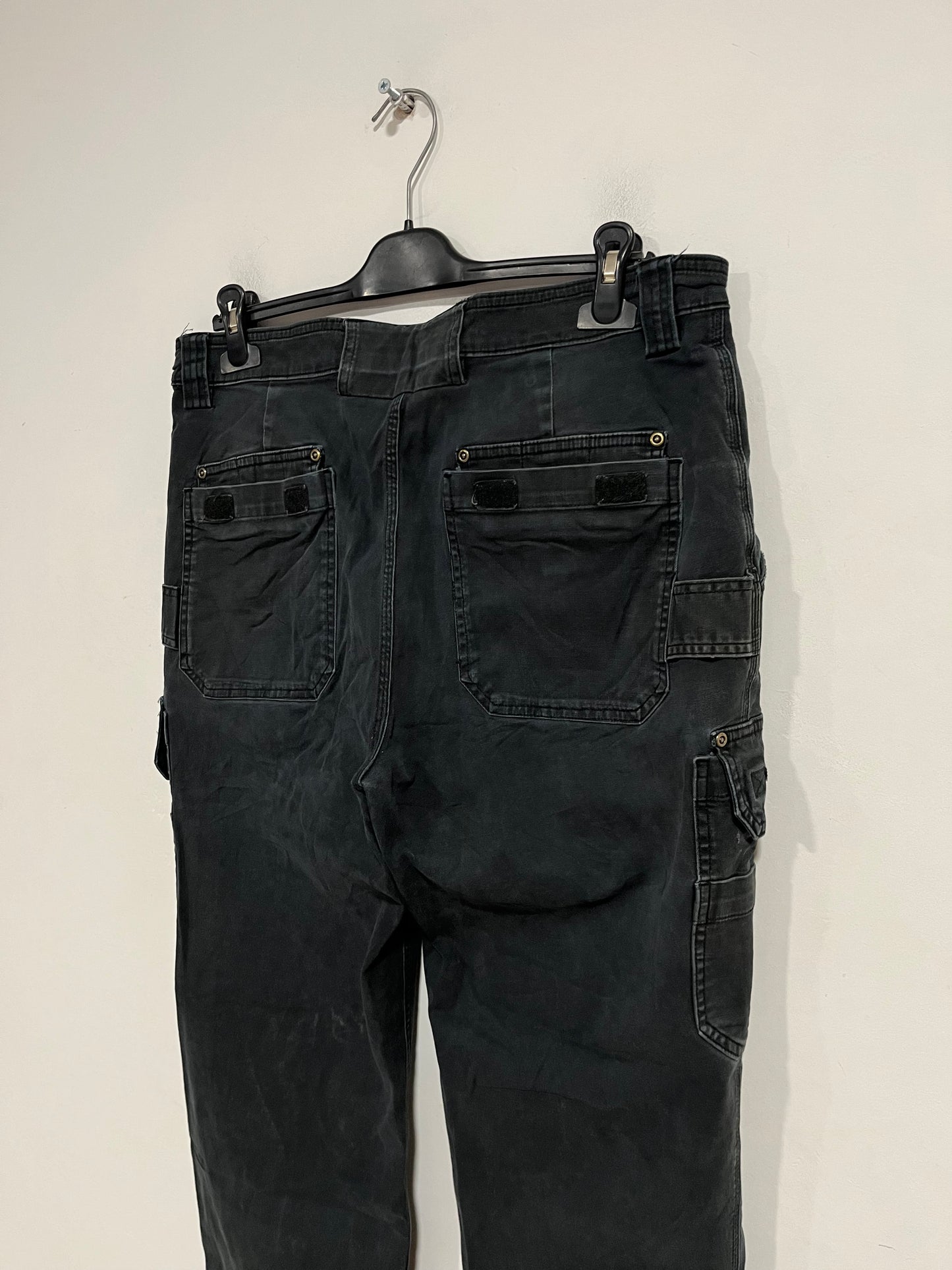 Jeans workwear cargo Duluth Nero (F075)