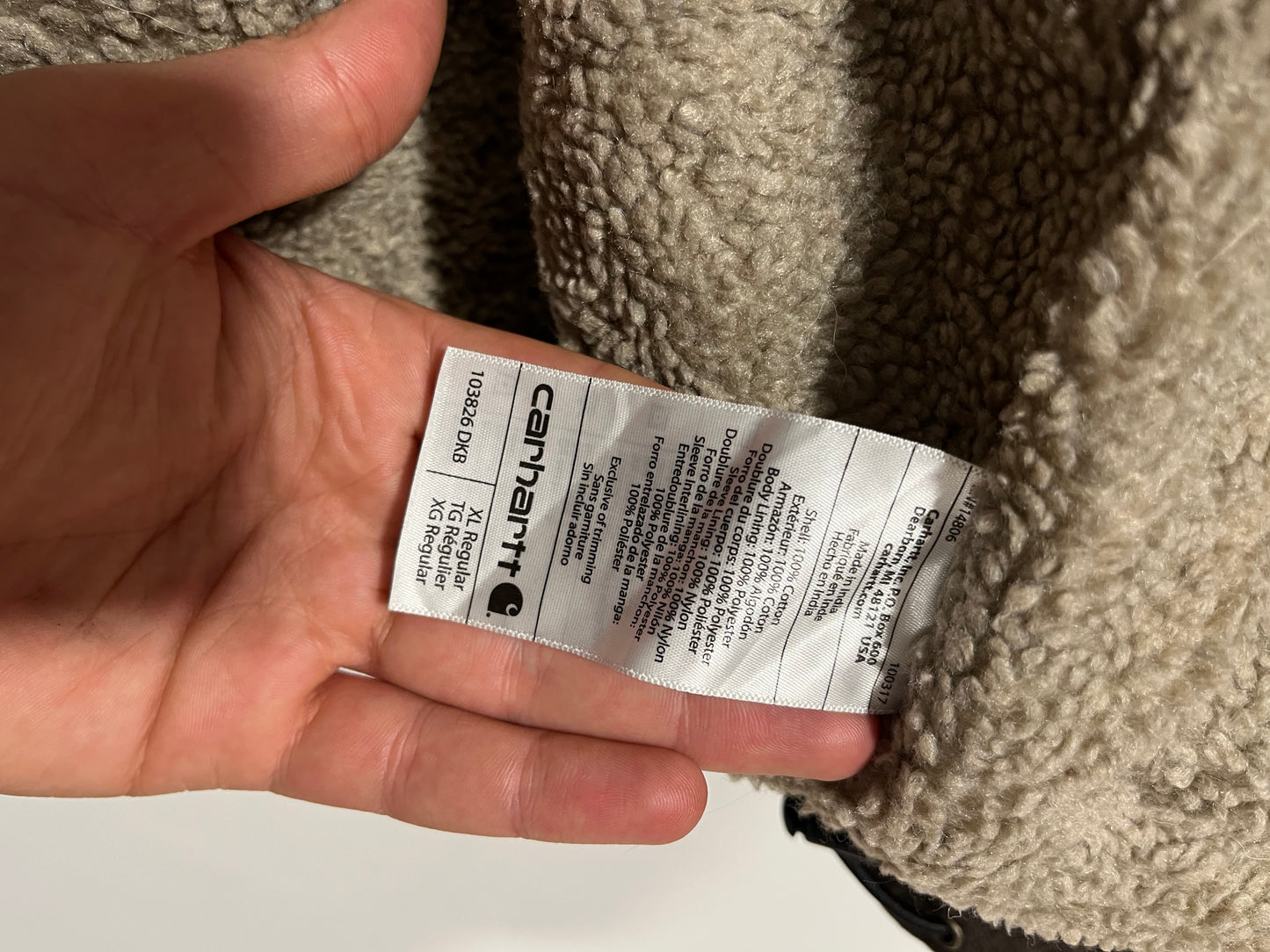 Giubbotto Carhartt from USA (G624)