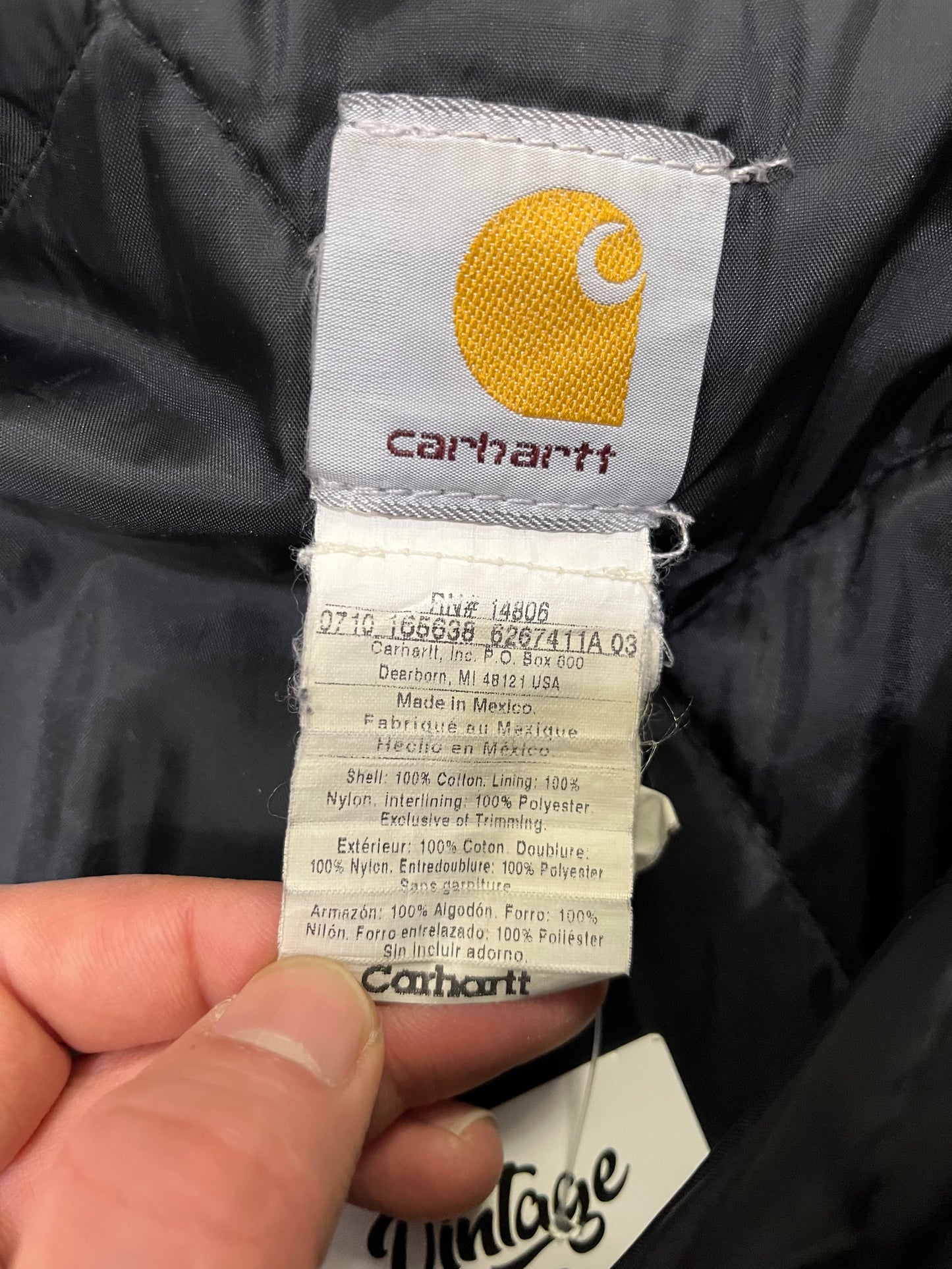 Giubbotto Carhartt Arctic Jacket C003 BLK (G894)