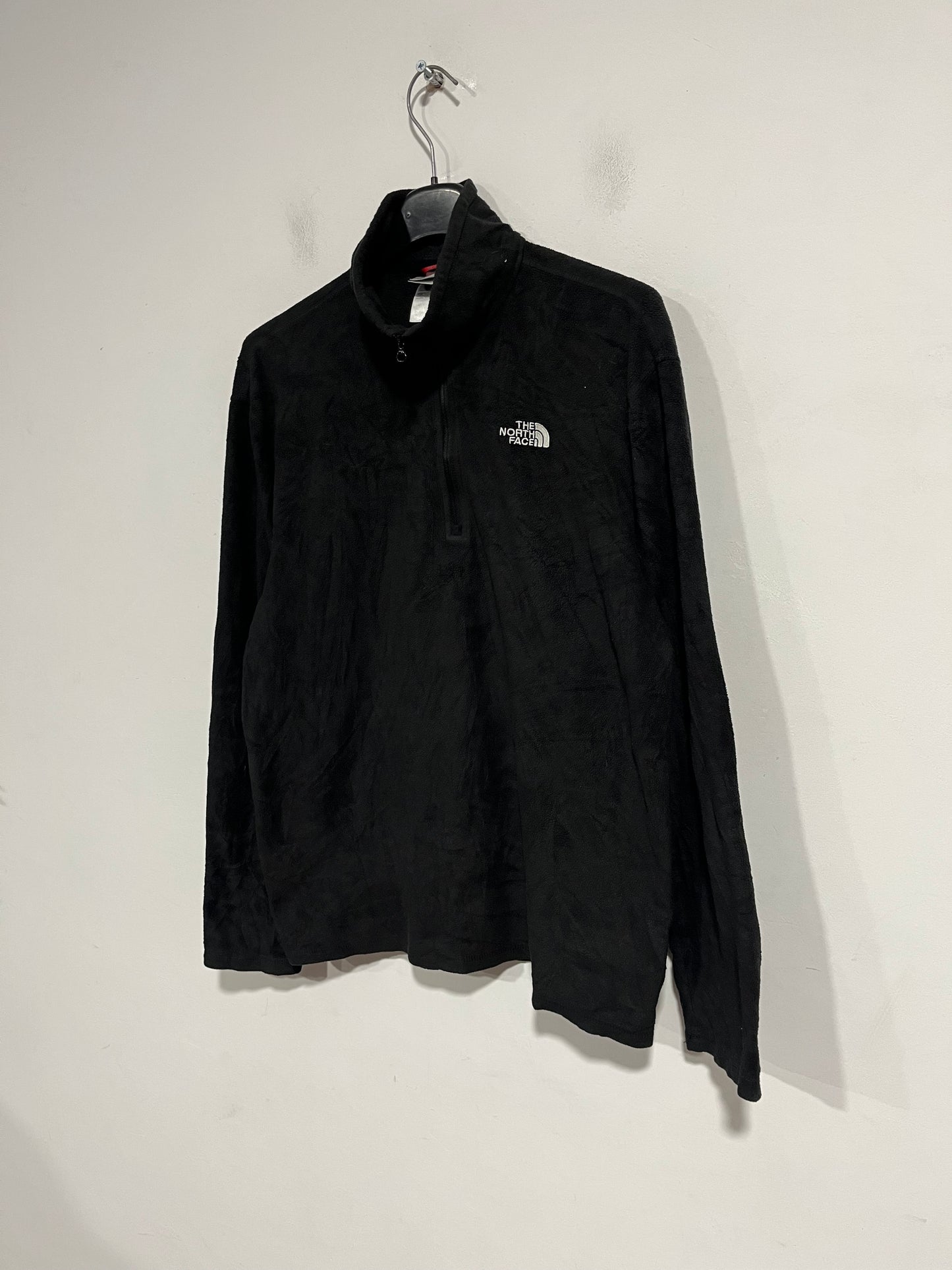Maglia in pile The North face nera (G987)