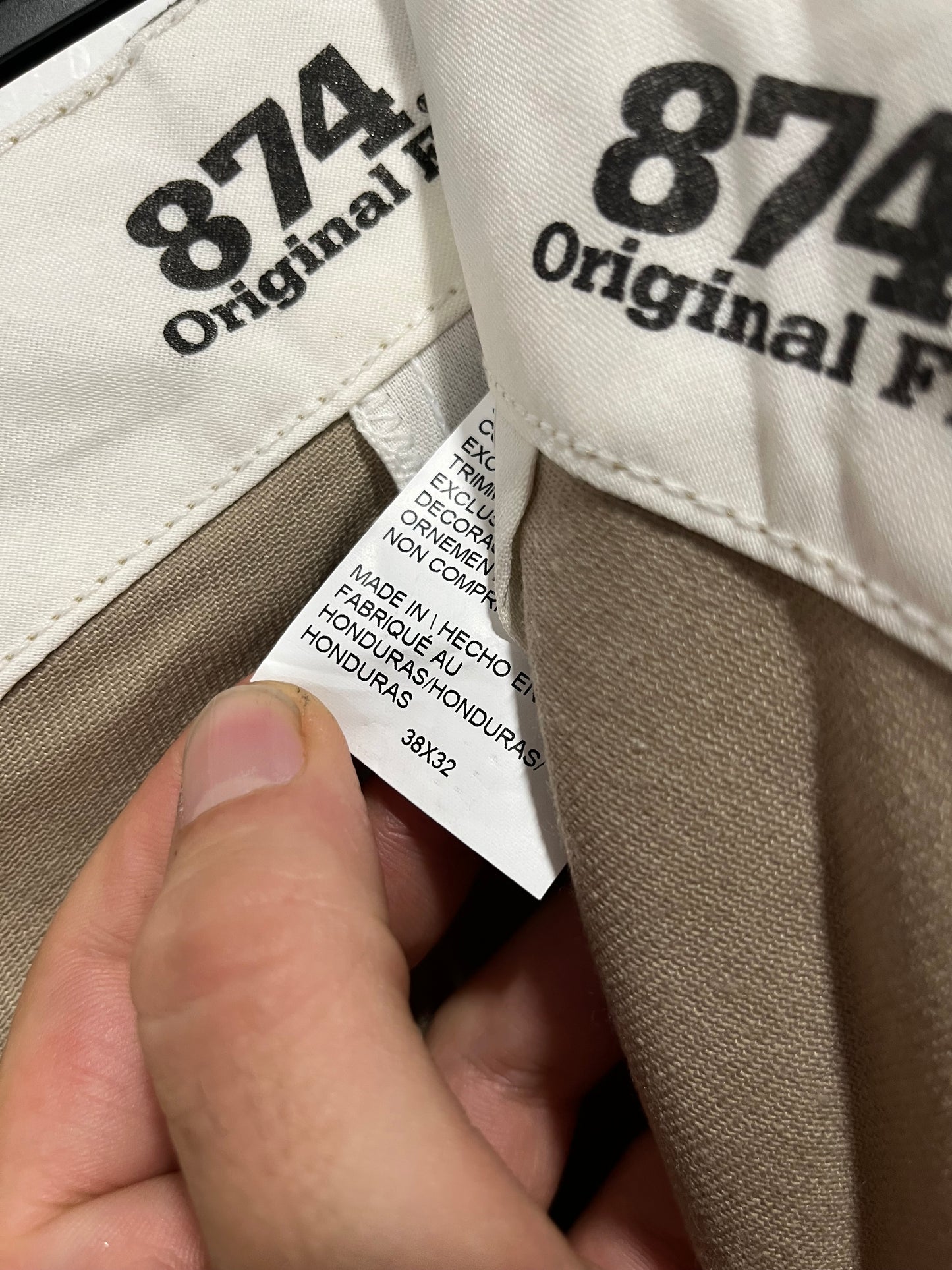 Pantalone Dickies 874 beige (H145)