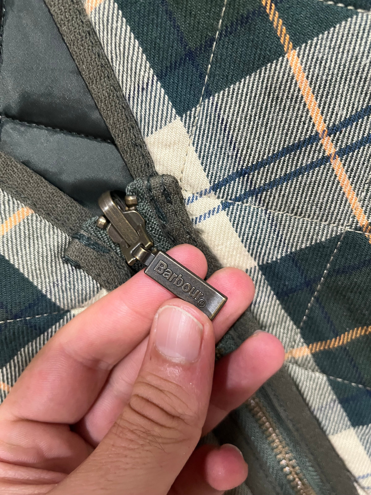 Giubbotto Smanicato Gilet Barbour double face (H297)
