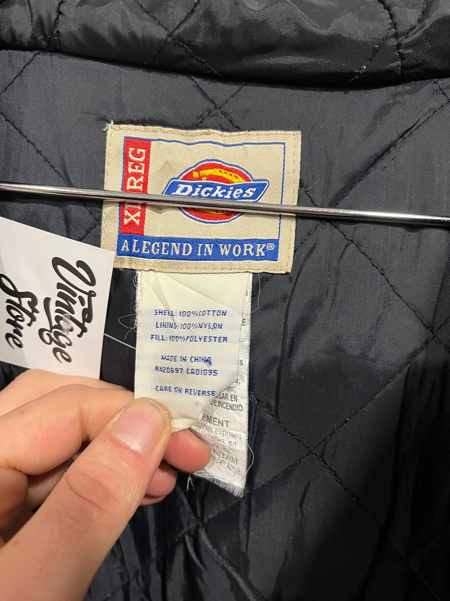 Giubbotto Dickies nero tipo active Jacket (G959)