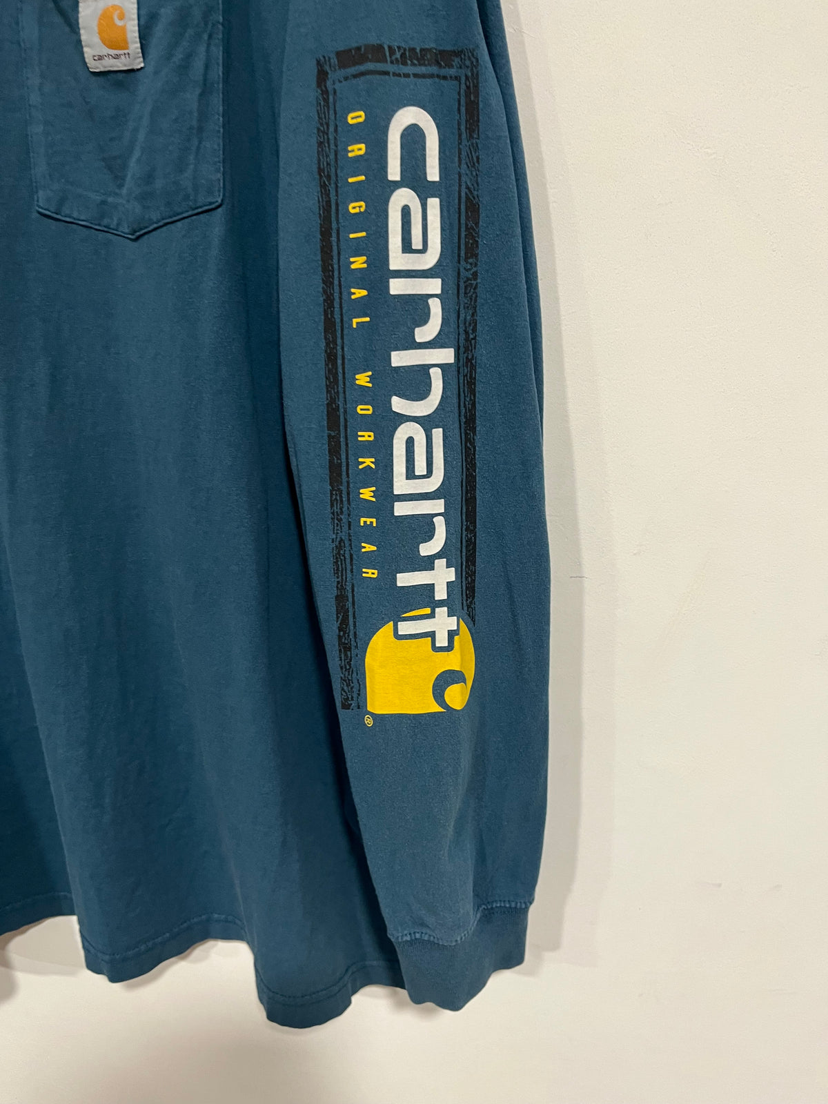 T shirt long sleeve Carhartt original fit (H259)