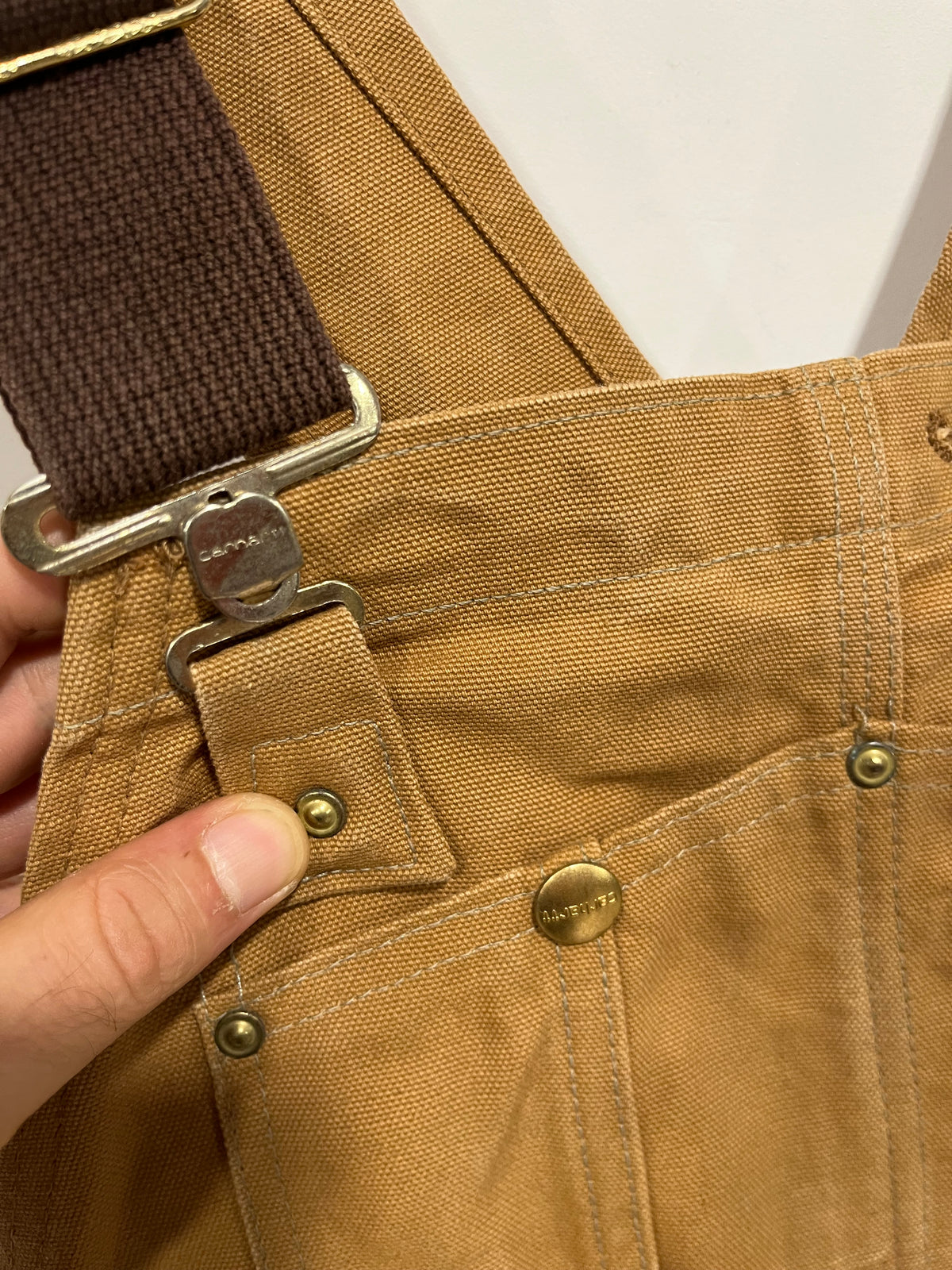 Salopette Carhartt double knee Made in usa (H333)