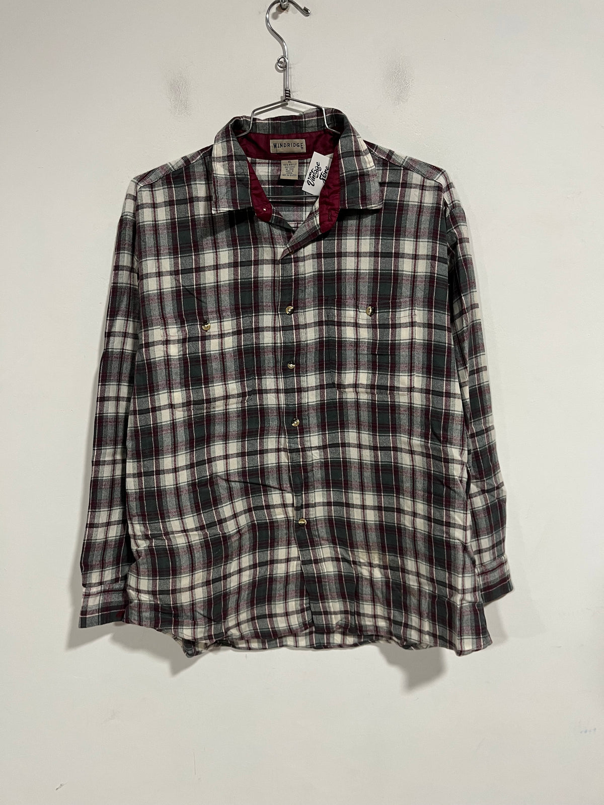 Camicia in flanella Winridge (H313)