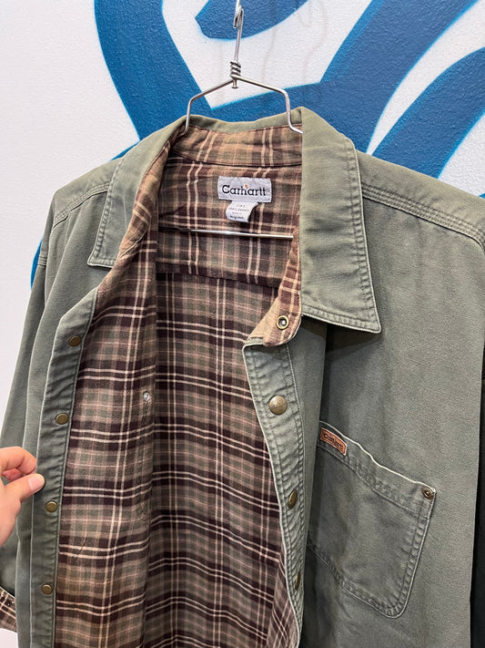 Giacca camicia Carhartt flannel lined (G035)