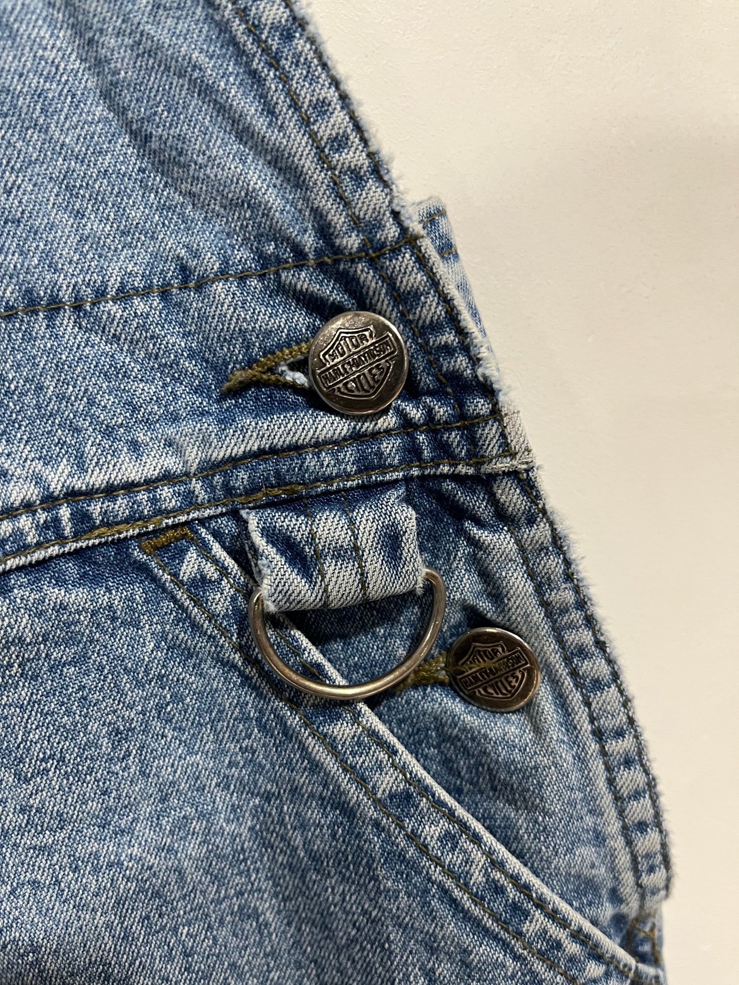 Rara salopette Harley Davidson vintage (G625)