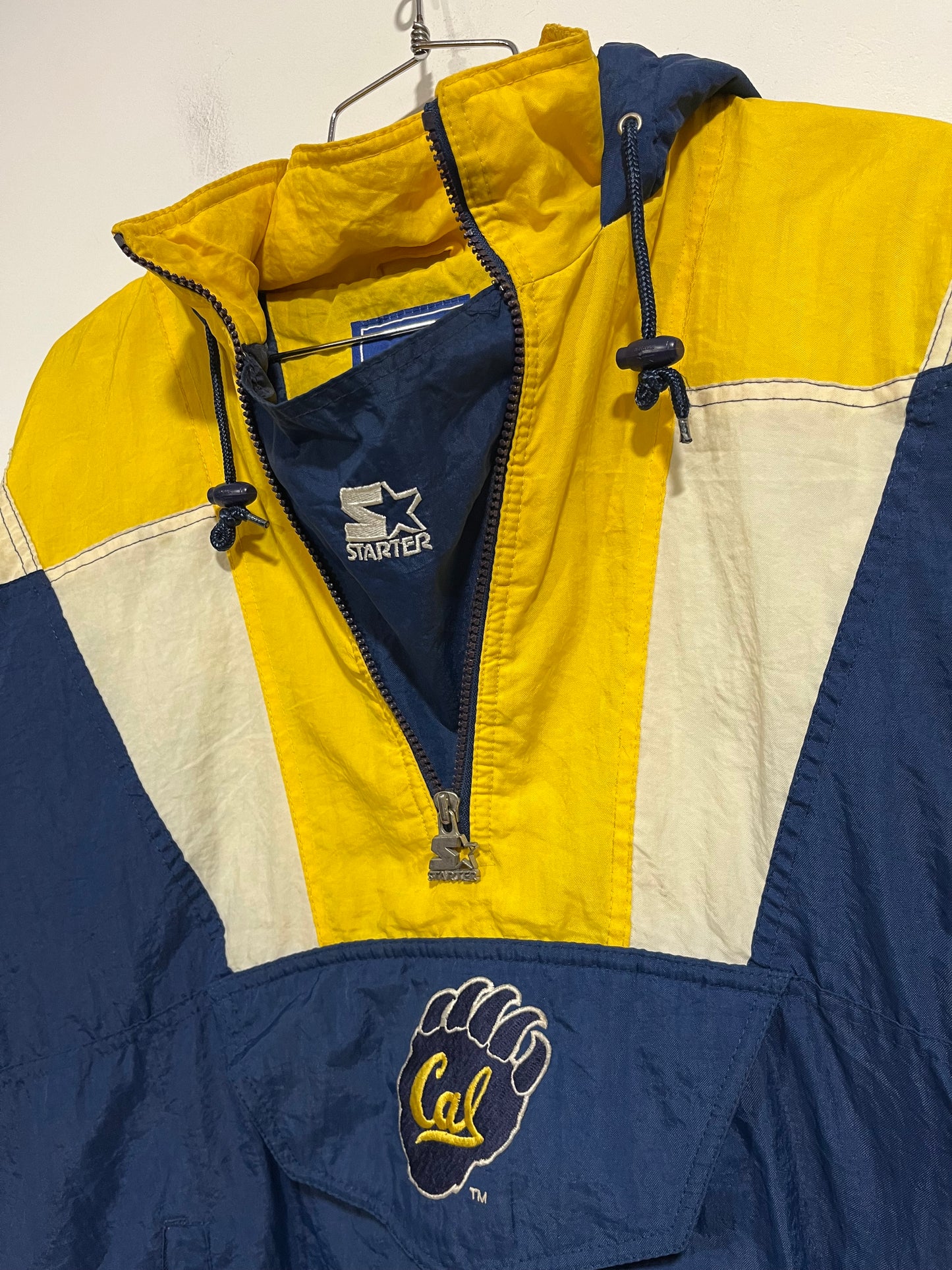 Rarissimo giubbotto Starter anni 90 California Golden Bears (F041)