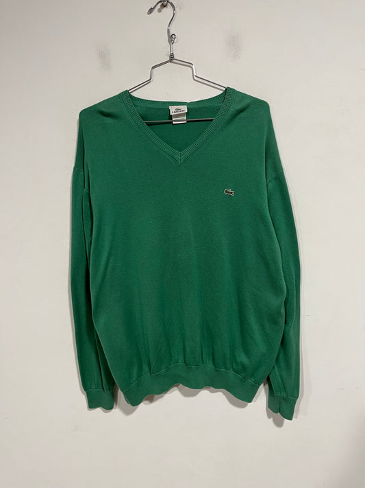 Maglioncino cotone Lacoste verde (H098)