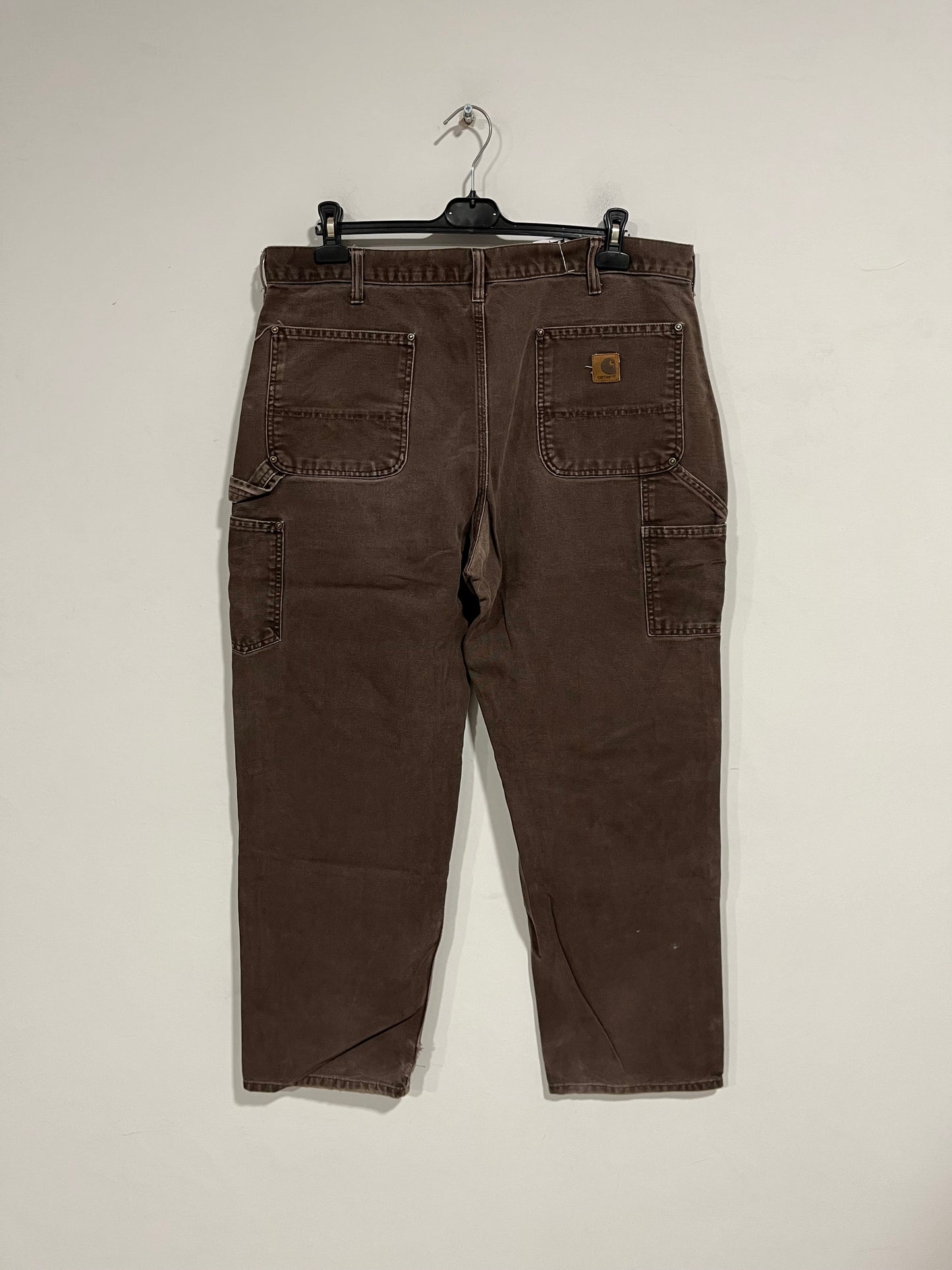 Jeans Carhartt double knee brown (F401)