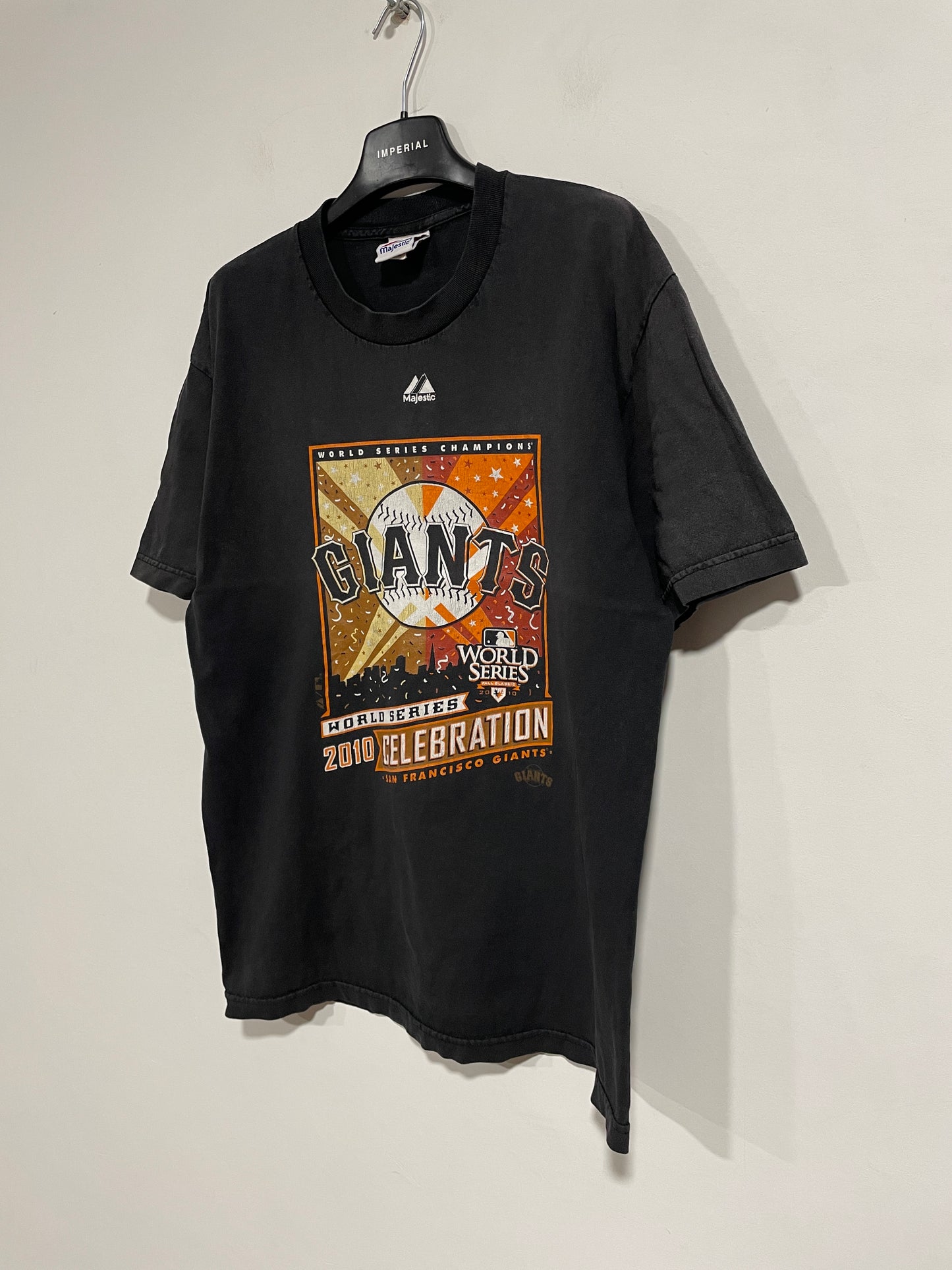 Rara t shirt Majestic celebrativa MLB Giants (MR298)