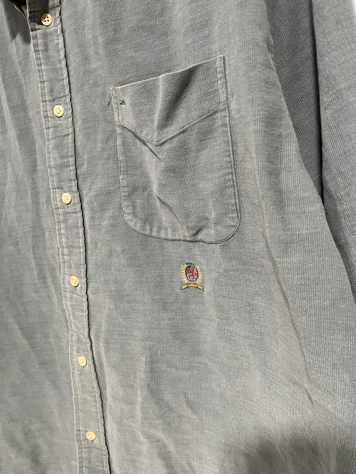 Camicia Tommy Hilfiger velluto (G654)