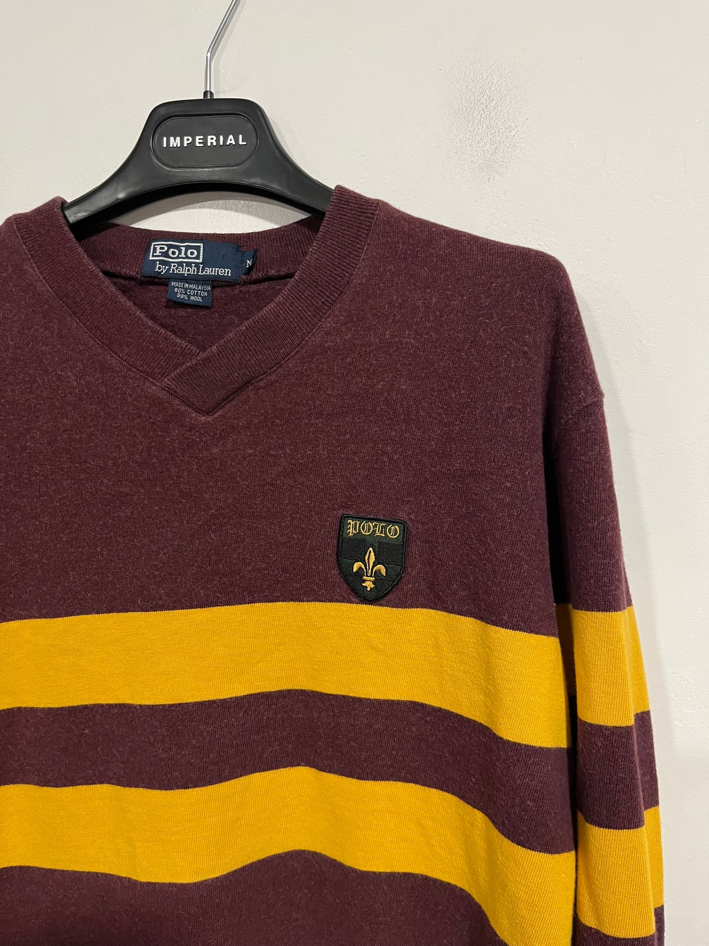 Raro pullover polo Rugby Ralph Lauren (F818)